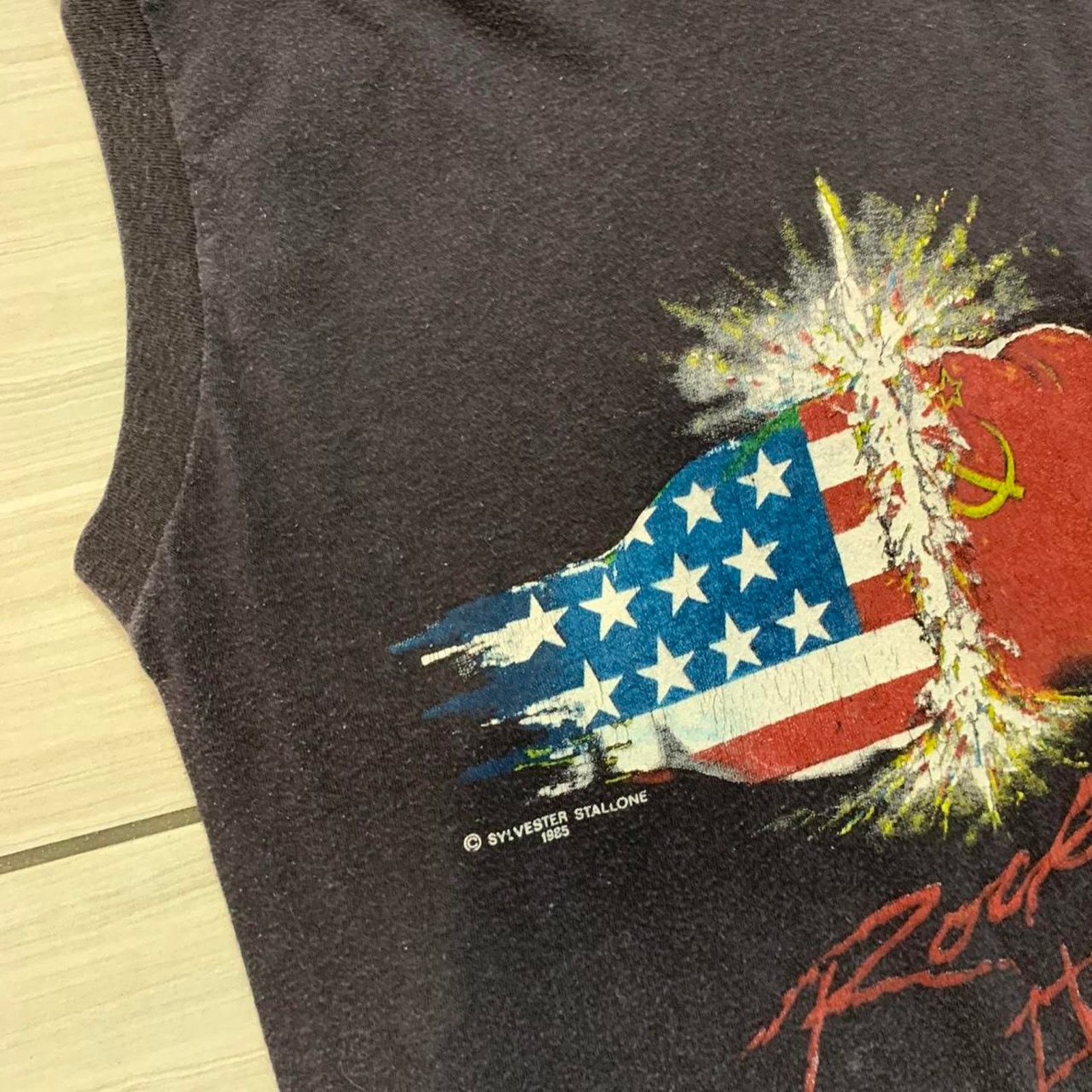 Other Vintage 1985 Official Rocky IV T-Shirt Size US S / EU 44-46 / 1 - 2 Thumbnail
