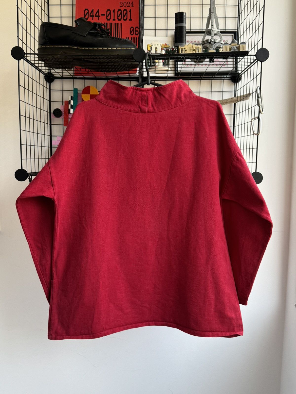 Vintage Vintage 70s Antony Sheppard Moleskin Smock Fisherman Shirt Size US M / EU 48-50 / 2 - 6 Thumbnail