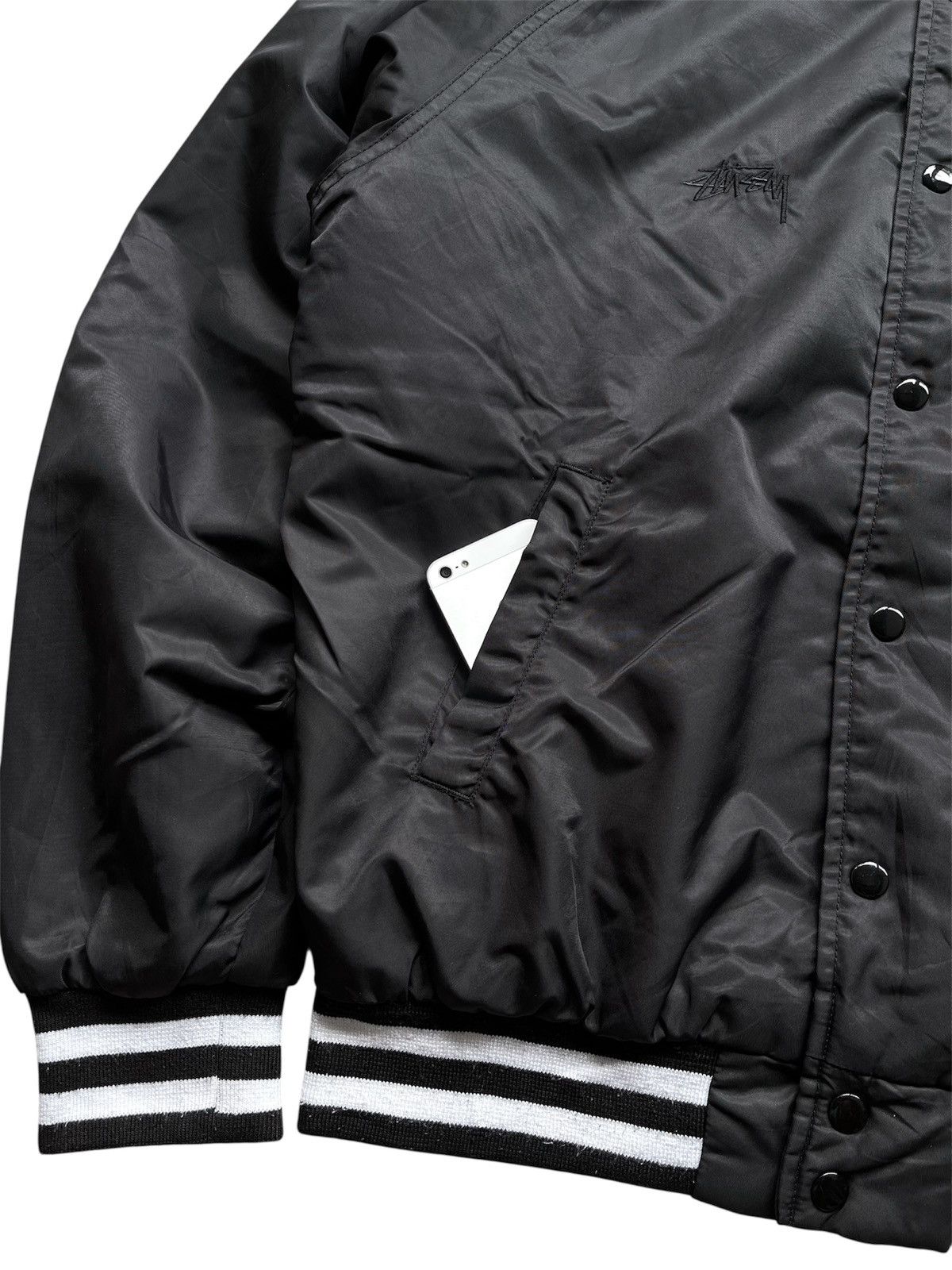 Stussy Vintage Stüssy Varsity Nylon Jacket Size US M / EU 48-50 / 2 - 7 Thumbnail