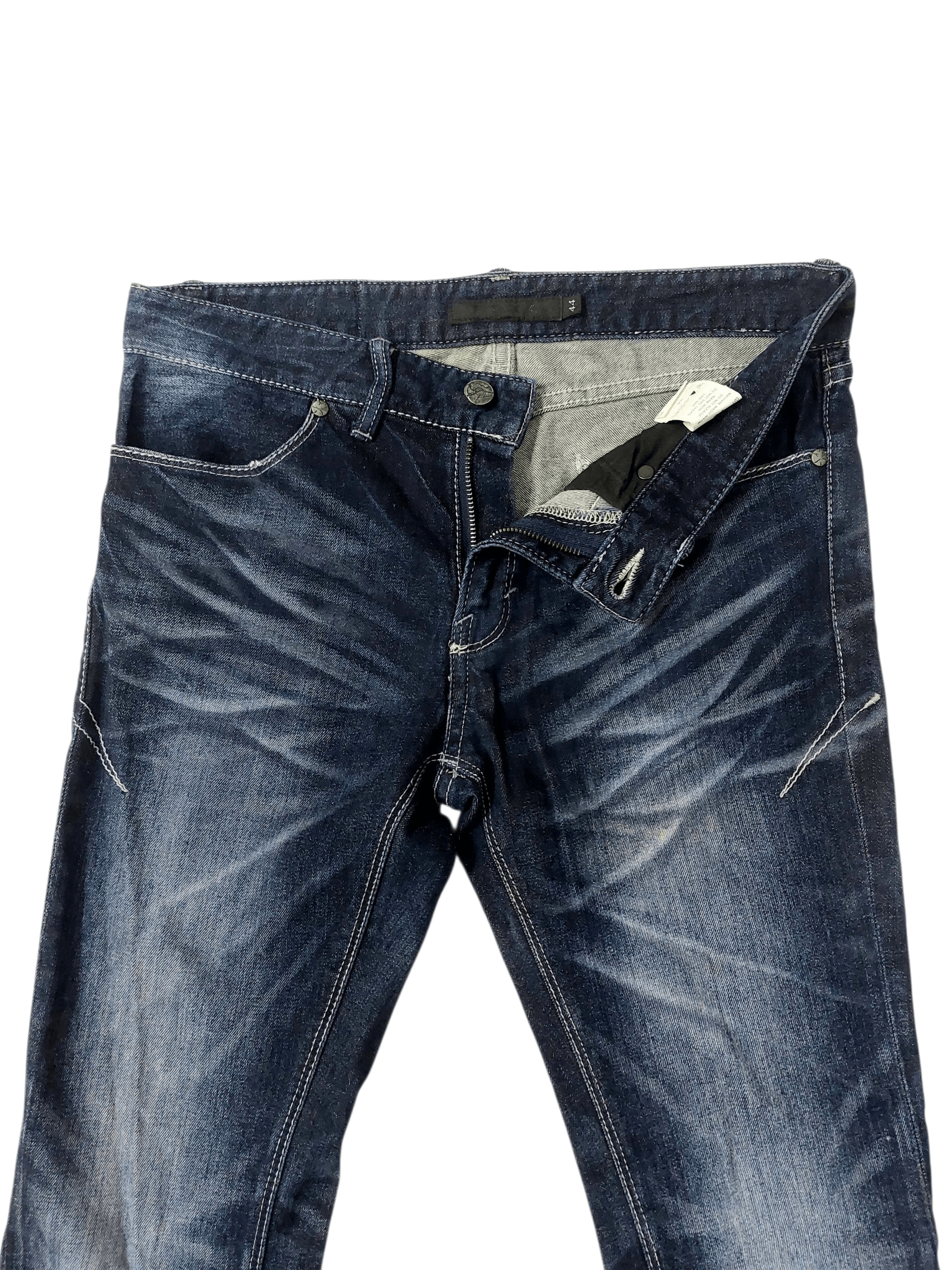 GOSTAR DE FUGA FUGA Spiral Distressed Denim Size US 31 - 5 Thumbnail