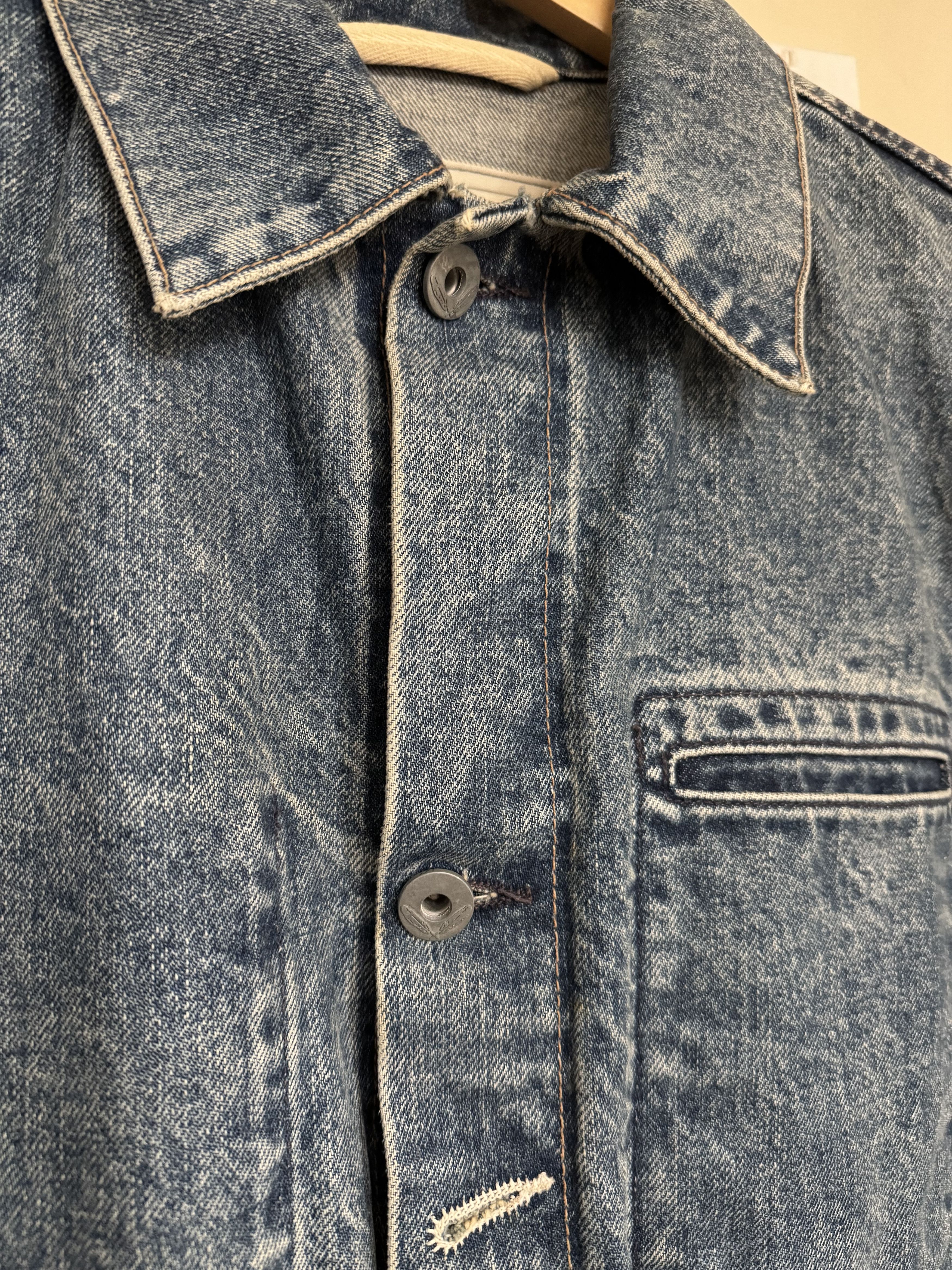 Rogue Territory Rogue Territory Supply Denim Jacket Indigo River Wash Size US S / EU 44-46 / 1 - 3 Thumbnail