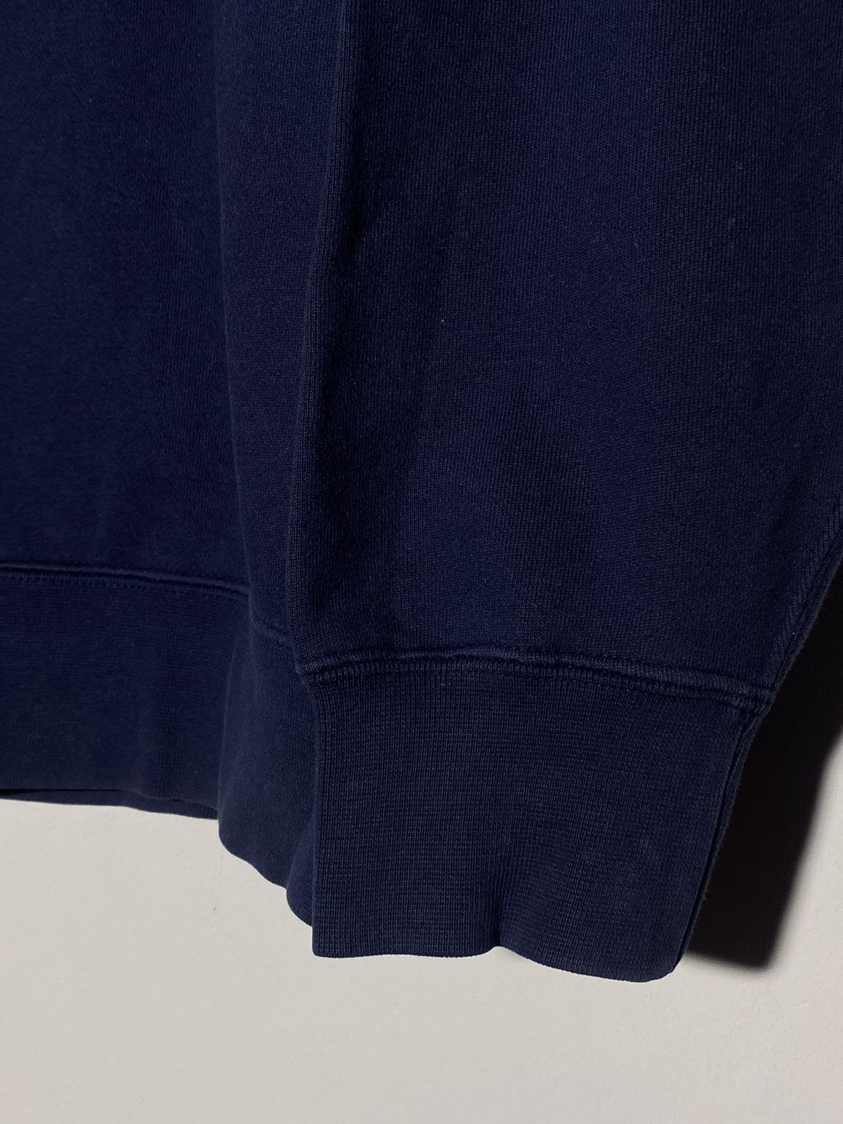 Nike 🔥 Vintage Nike Y2k Swoosh Logo Boxy Sweatshirt Navy Blue Size US M / EU 48-50 / 2 - 7 Thumbnail
