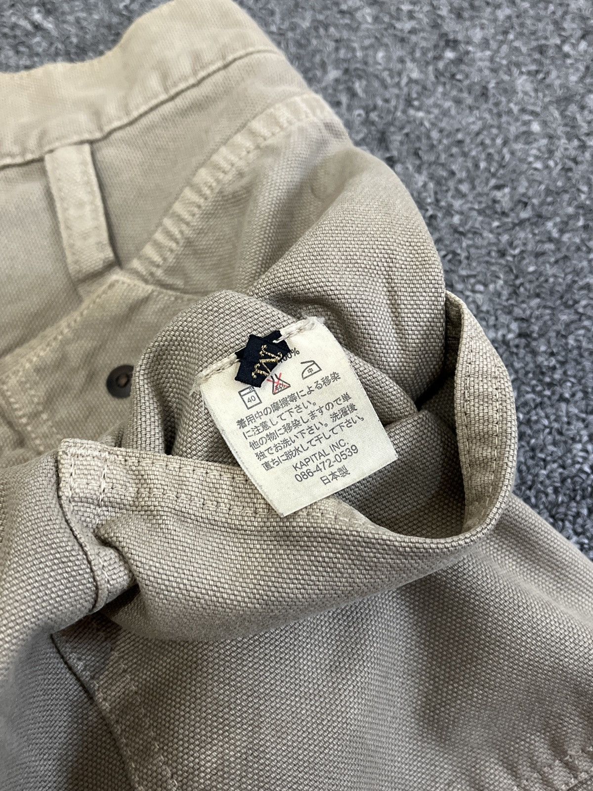 Kapital 90s KAPITAL Fishtail Buckle Back Western Pocket Pants Size US 32 / EU 48 - 10 Thumbnail