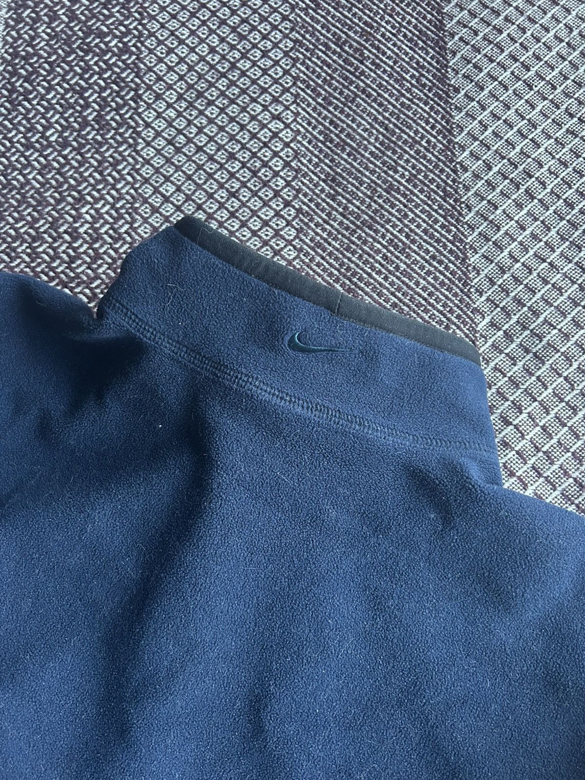 Nike × Vintage Vintage Nike 1/4 Zip Up Fleece Hoodie Streetwear Style SZ XL Size US XL / EU 56 / 4 - 14 Thumbnail