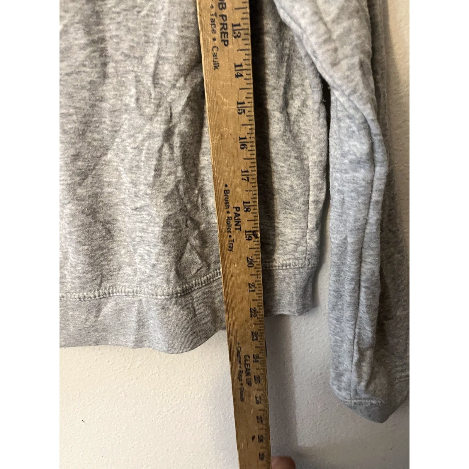 Vintage Aéropostale Hoodie Womens Large Gray Graphic Pullover Size L / US 10 / IT 46 - 4 Thumbnail