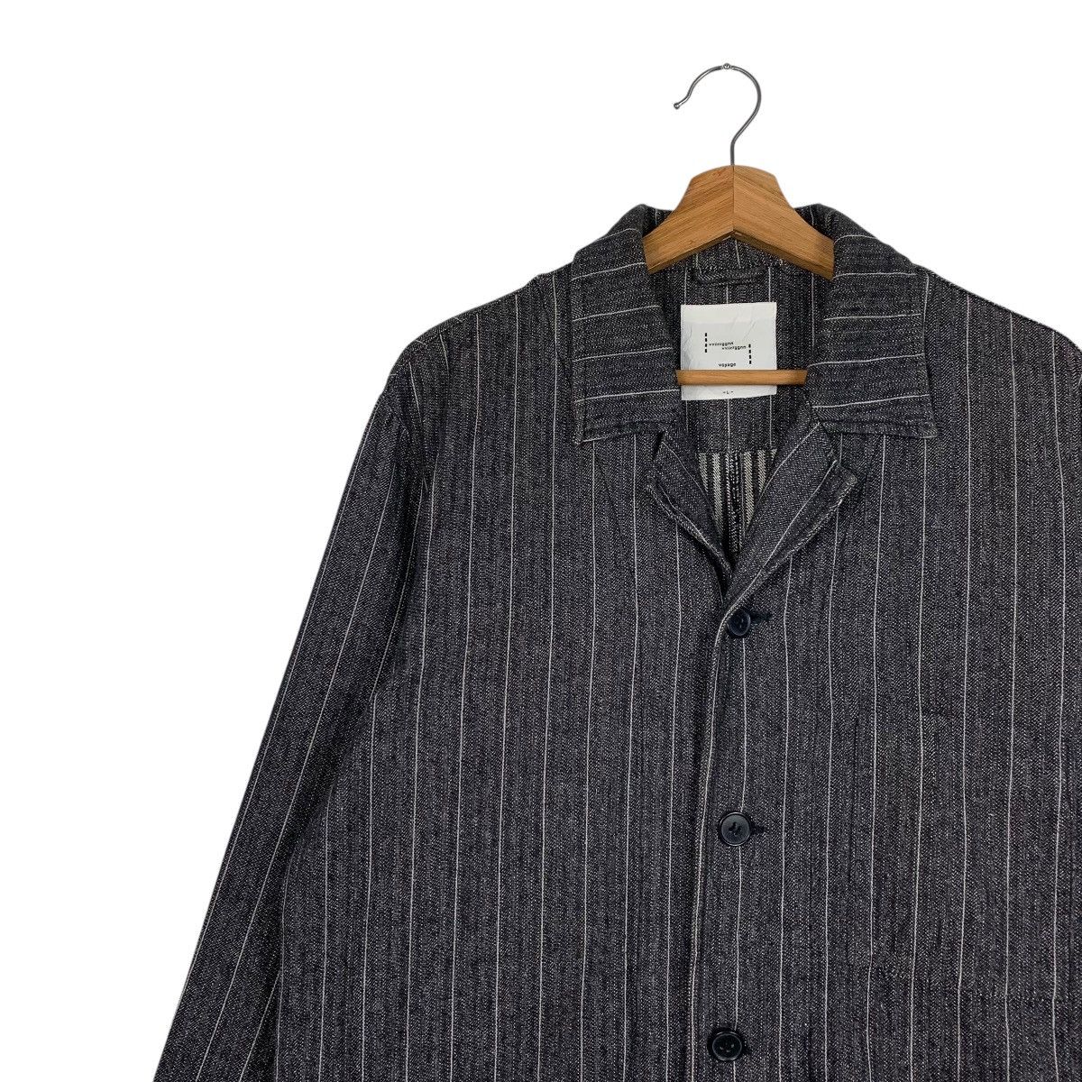 Japanese Brand Japanese Brand Voyage Striped Hickory Casual Jacket Size US L / EU 52-54 / 3 - 6 Thumbnail