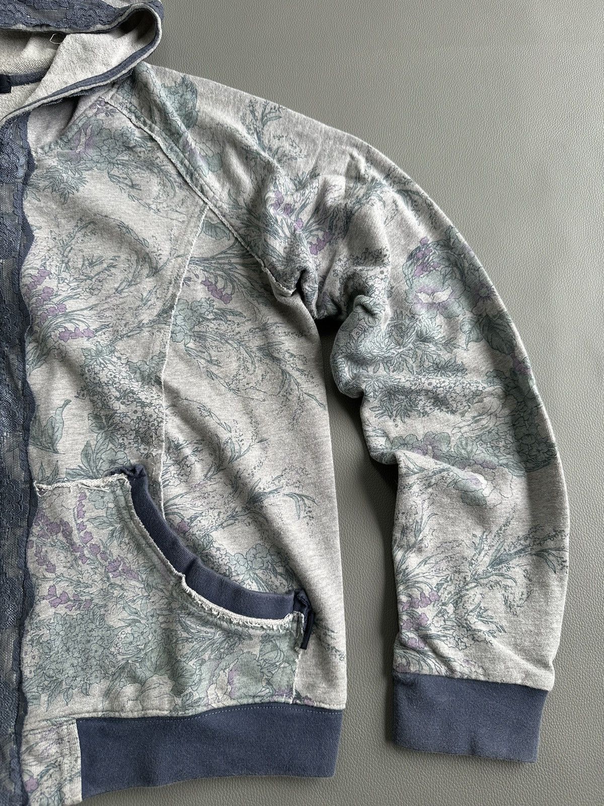 20471120 DISTRESSED UNDEFINED ZIP HOODIE IFSIXWASNINE LGB STYLE BB Size US M / EU 48-50 / 2 - 3 Thumbnail