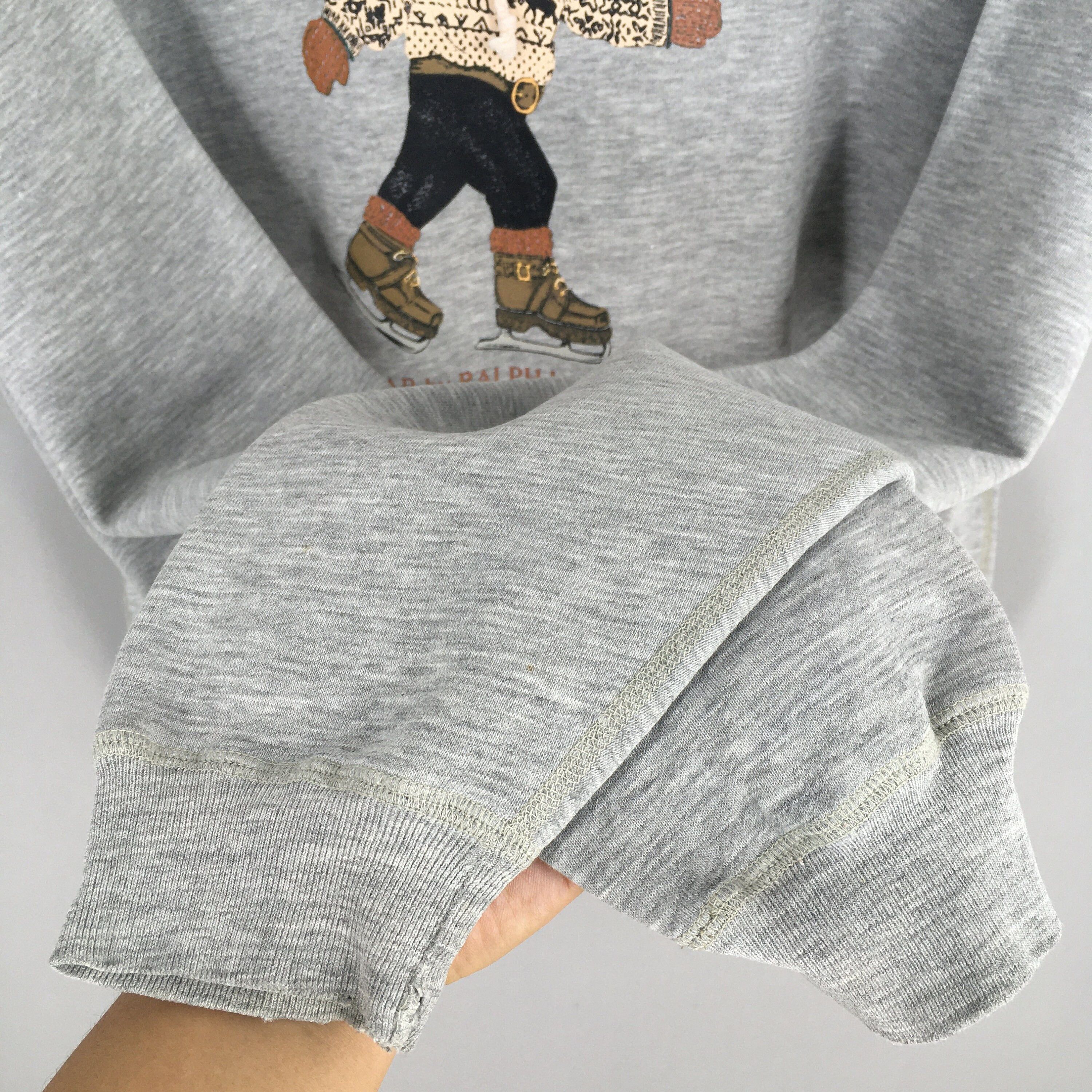 Polo Ralph Lauren × RRL Ralph Lauren Vintage Polo Bear Polo Ralph Lauren Sweatshirt Medium Size US M / EU 48-50 / 2 - 4 Thumbnail