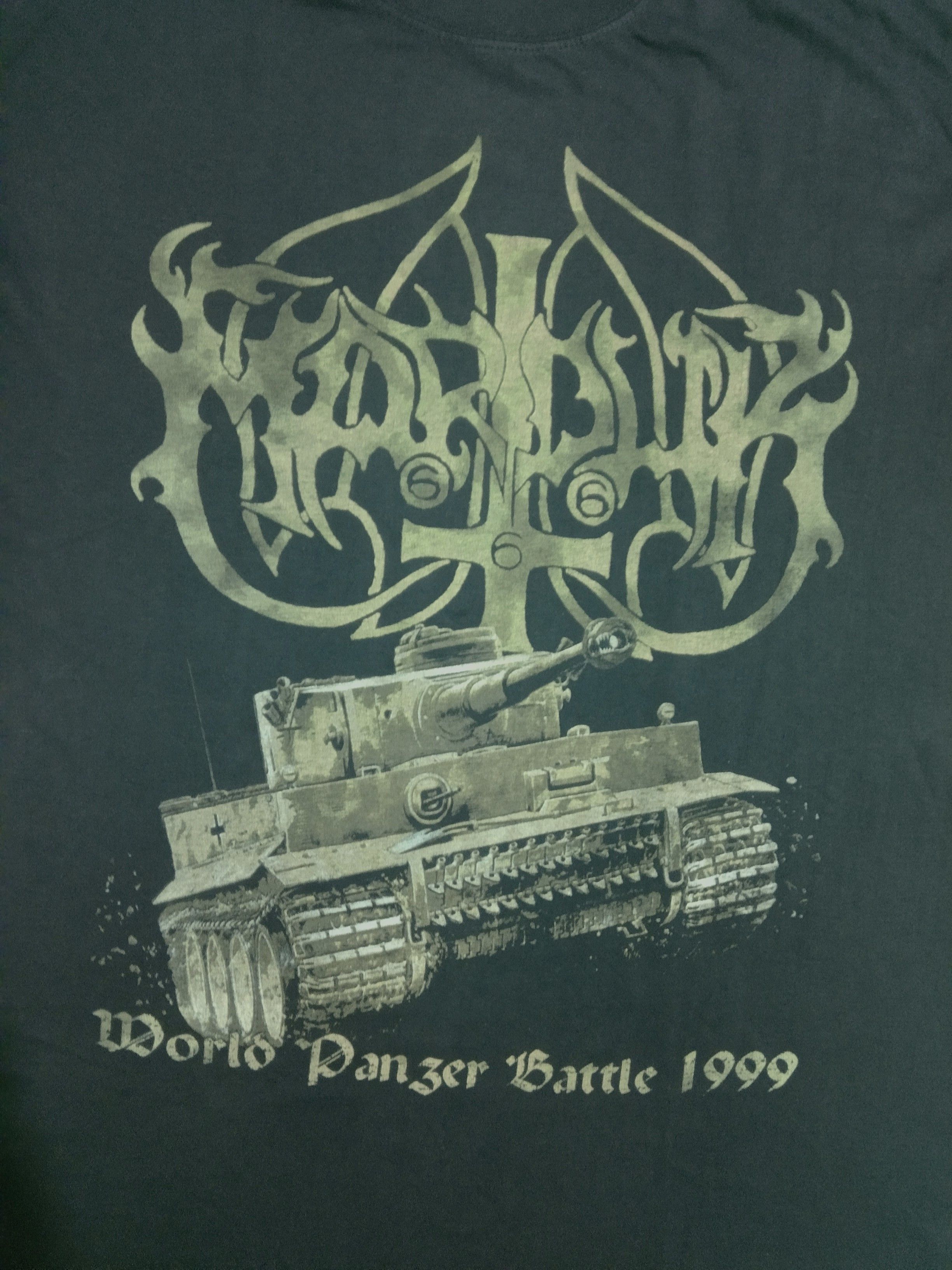 Band Tees × Vintage Vintage "tour 1999" MARDUK Size US XL / EU 56 / 4 - 2 Thumbnail