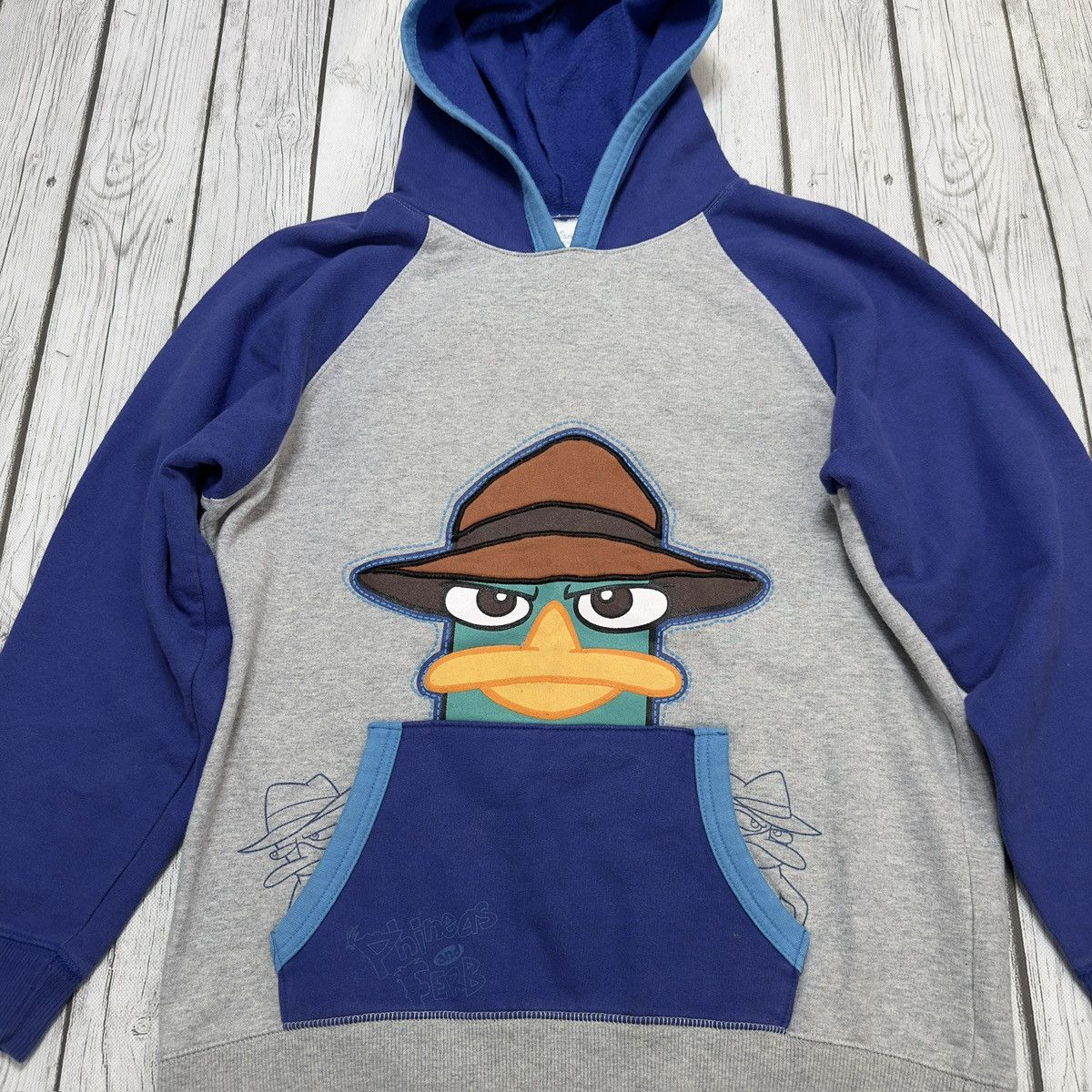 Disney Phineas and Ferb Perry the Platypus hoodie Size US S / EU 44-46 / 1 - 3 Thumbnail