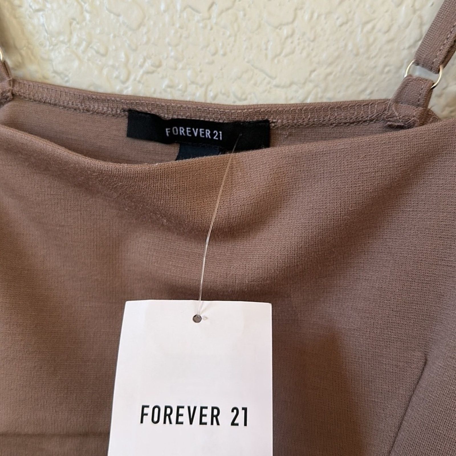 Forever 21 Forever 21 Tan Bodysuit Size L / US 10 / IT 46 - 3 Thumbnail