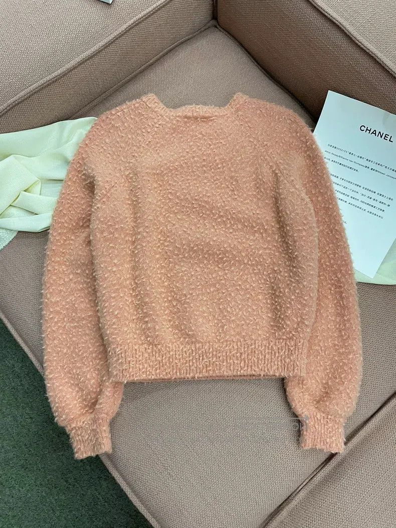 Chanel Chanel 21B orange schoolbag buckle alpaca wool sweater Size XS / US 0-2 / IT 36-38 - 3 Thumbnail