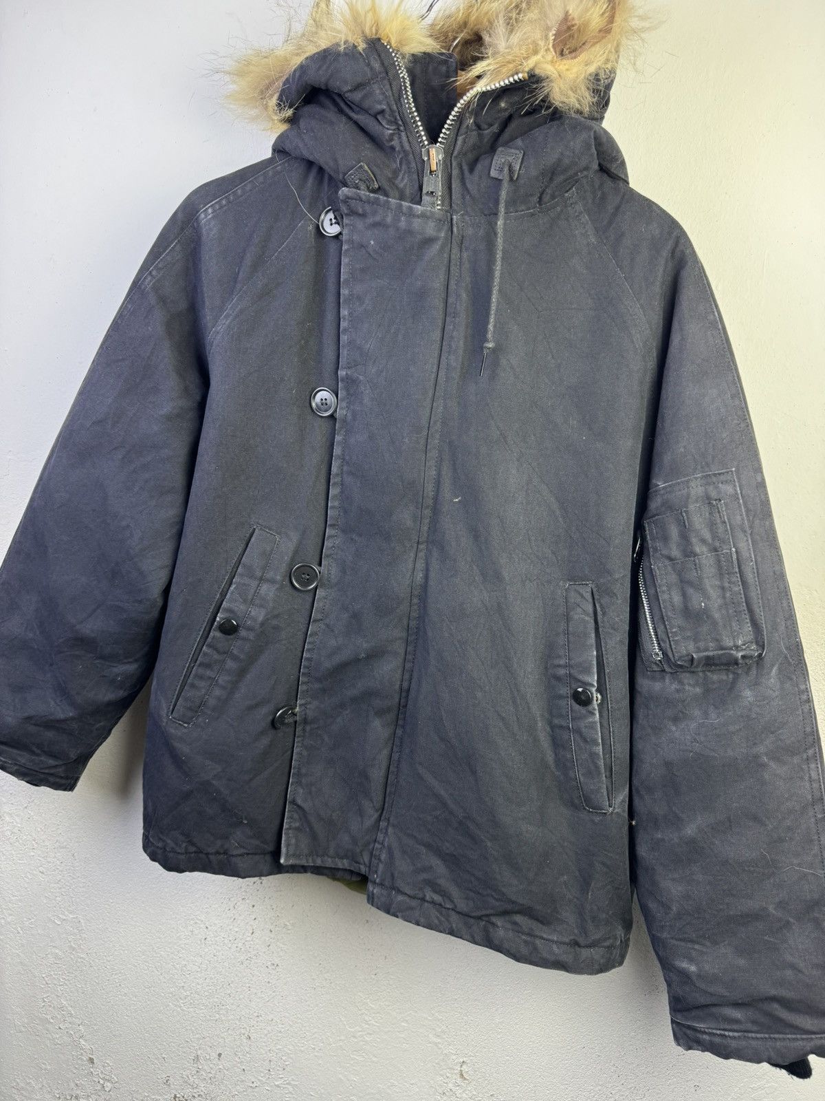 Vintage Vintage 80s N2B Flying Jacket Hooded Made In USA Size US M / EU 48-50 / 2 - 4 Thumbnail