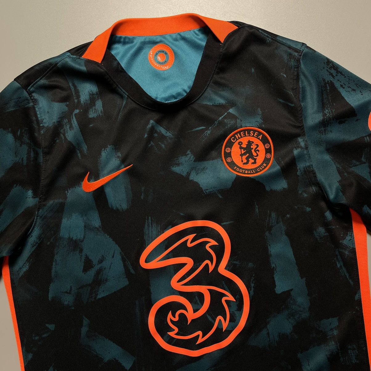 CHELSEA NIKE 2021/2022 FOOTBALL THIRD JERSEY #10 PULISIC