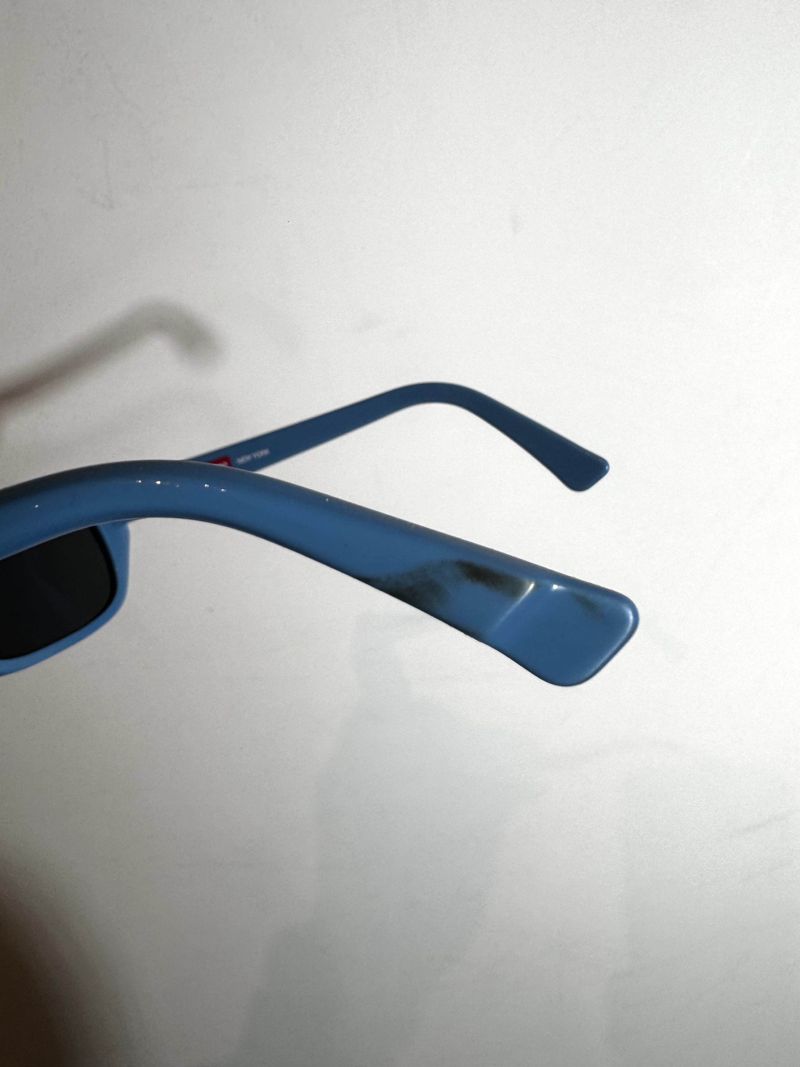 Supreme Supreme Booker Blue Sunglasses Size ONE SIZE - 3 Thumbnail