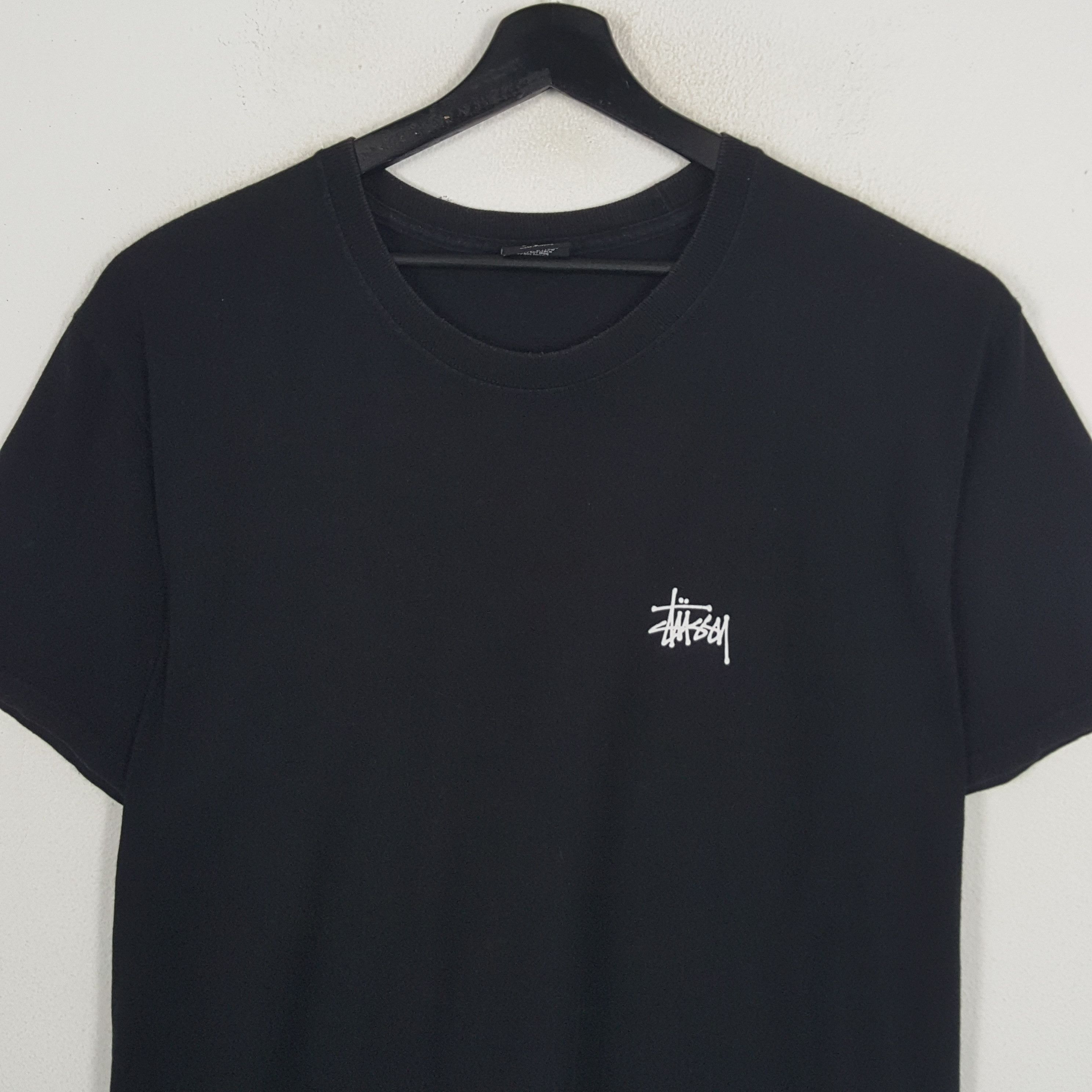 Stussy × Vintage STUSSY Daily Streetwear Skater Style Custom Art Tshirt Size US XL / EU 56 / 4 - 4 Thumbnail