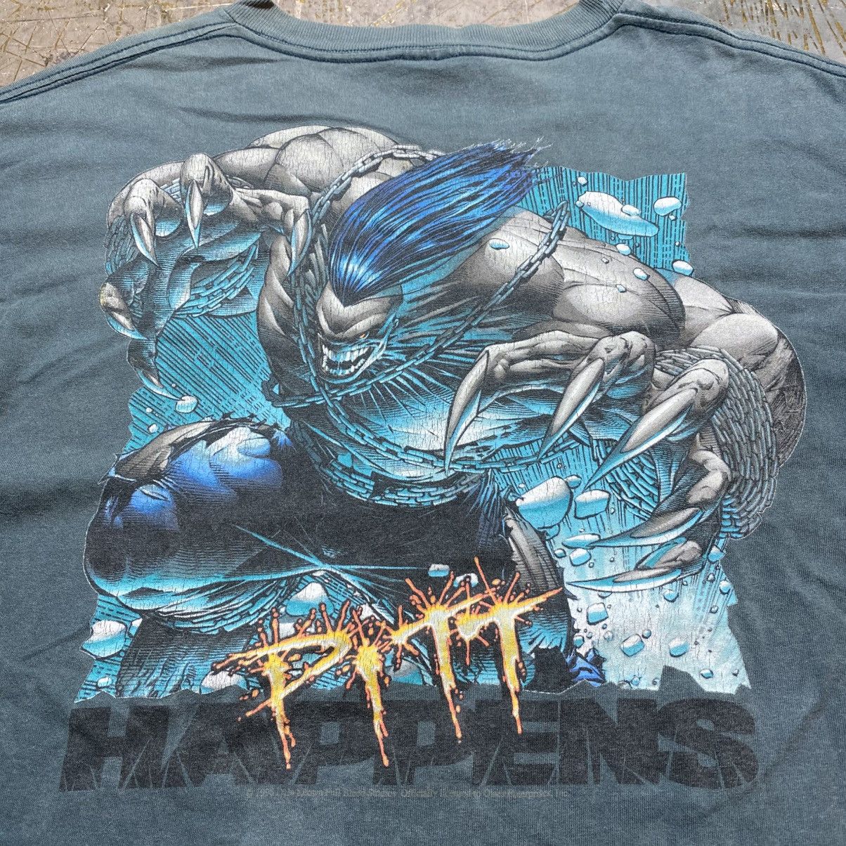 Vintage Vintage 90s Marvel Pitt Murina Tag Tee Size US L / EU 52-54 / 3 - 5 Thumbnail