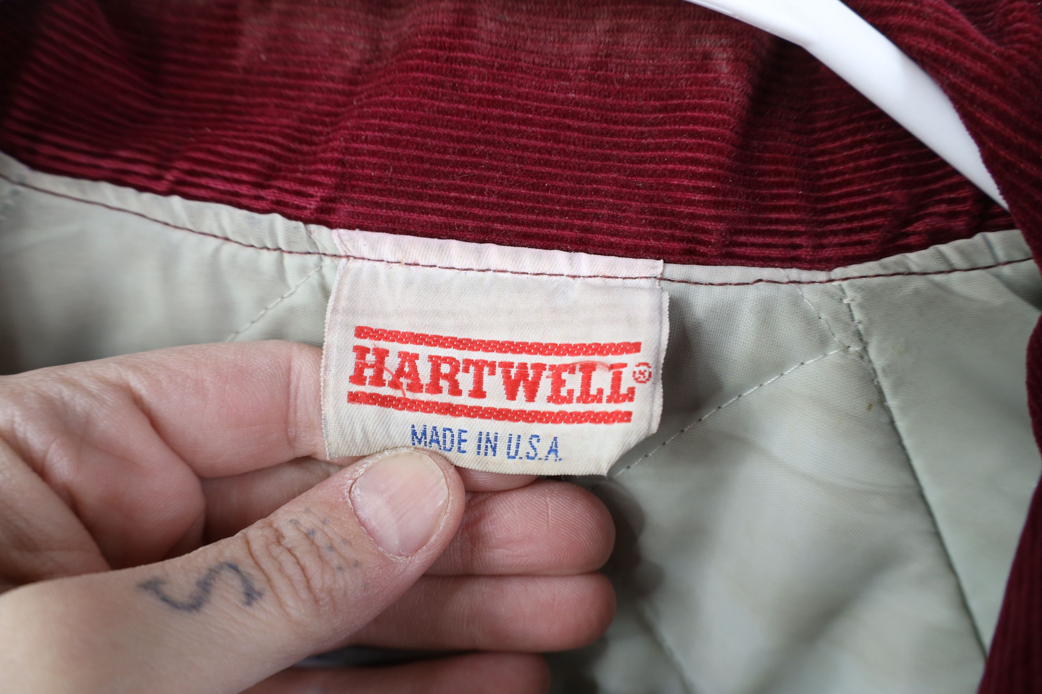 Vintage Vintage 80s 90s Powertrain Quilted Corduroy Bomber Jacket Size US XL / EU 56 / 4 - 9 Thumbnail
