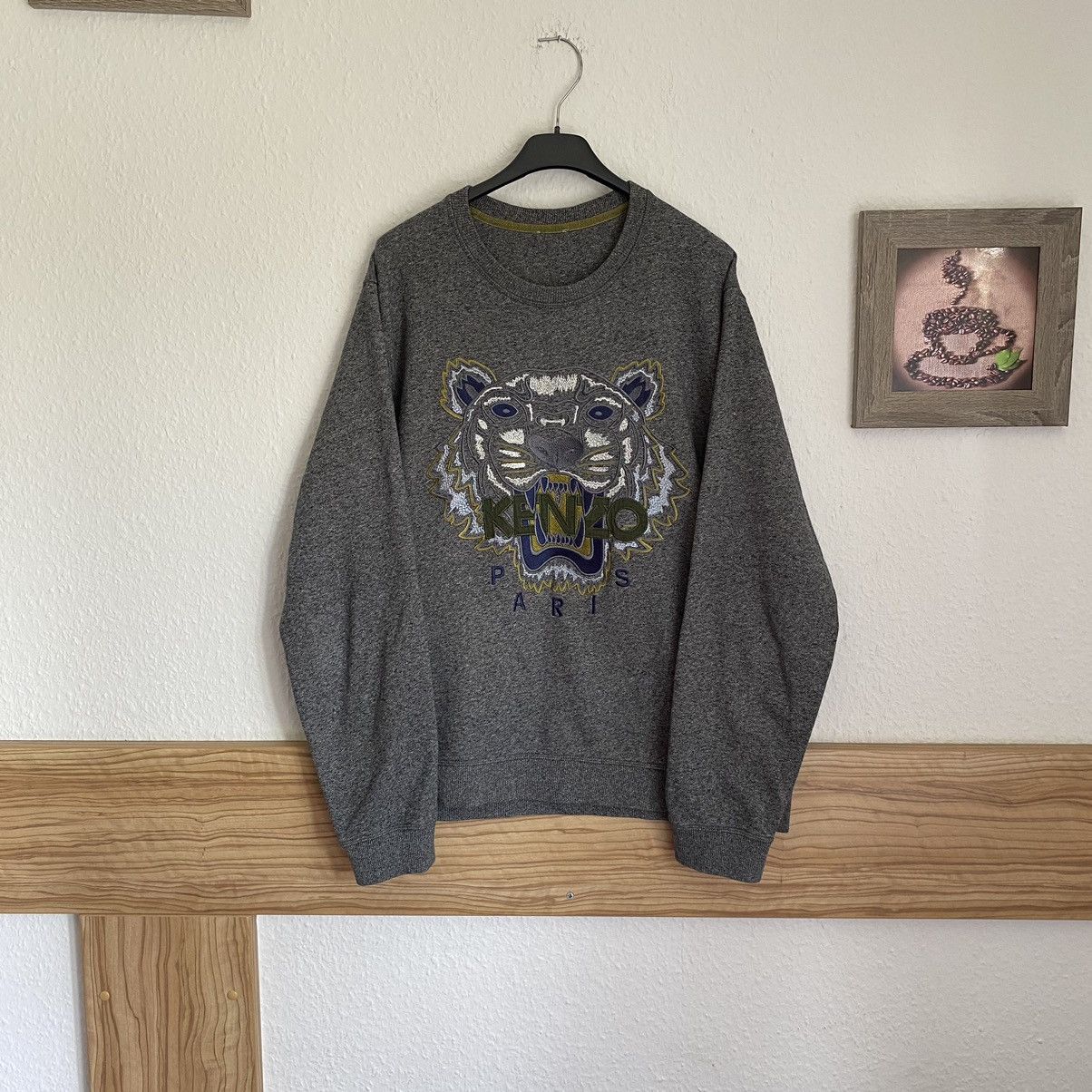 Kenzo Rare Sweatshirt Kenzo Tiger 🐯 Size US M / EU 48-50 / 2 - 1 Thumbnail