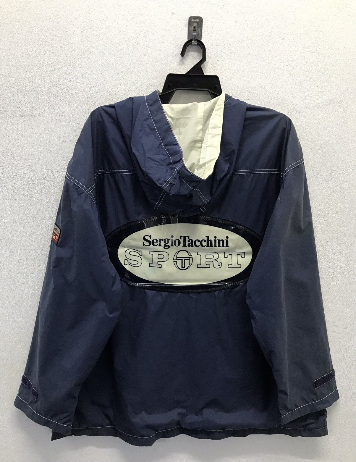 Sergio Tacchini × Vintage Vintage Sergio Tacchini Sport Jacket Hoodie Size US L / EU 52-54 / 3 - 2 Thumbnail