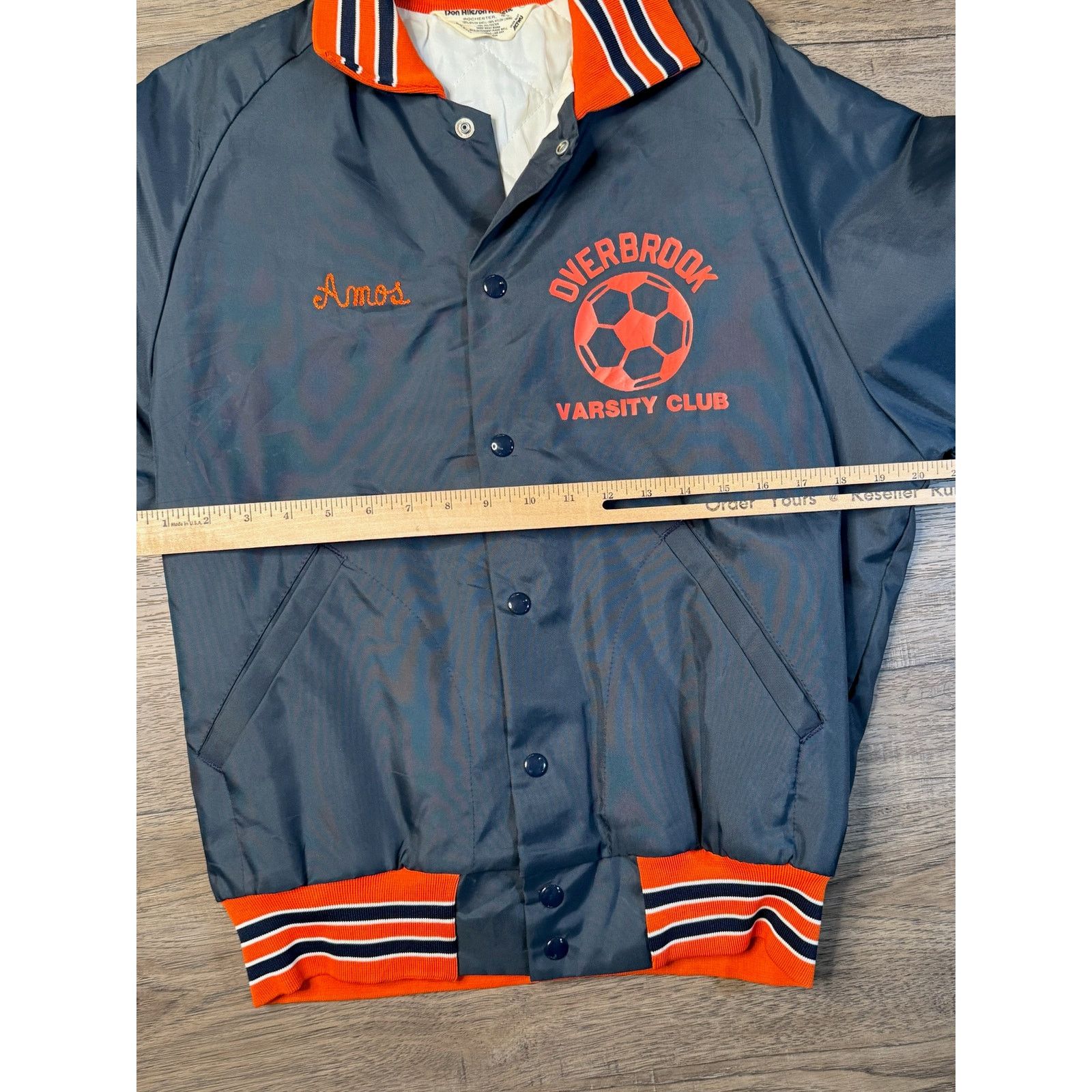 Alleson Athletics VTG Don Alleson Athletic Varsity Jacket Men M Overbrook Club Size US M / EU 48-50 / 2 - 6 Thumbnail