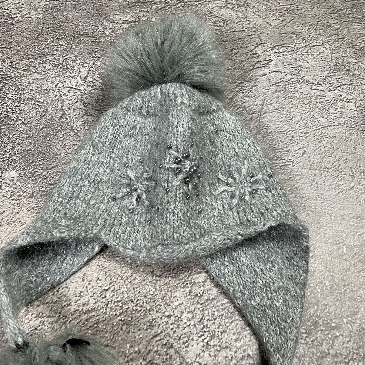 If Six Was Nine Vintage 90s Alt Beanie Mohair Ushanka Faux American VTg Size ONE SIZE - 3 Thumbnail