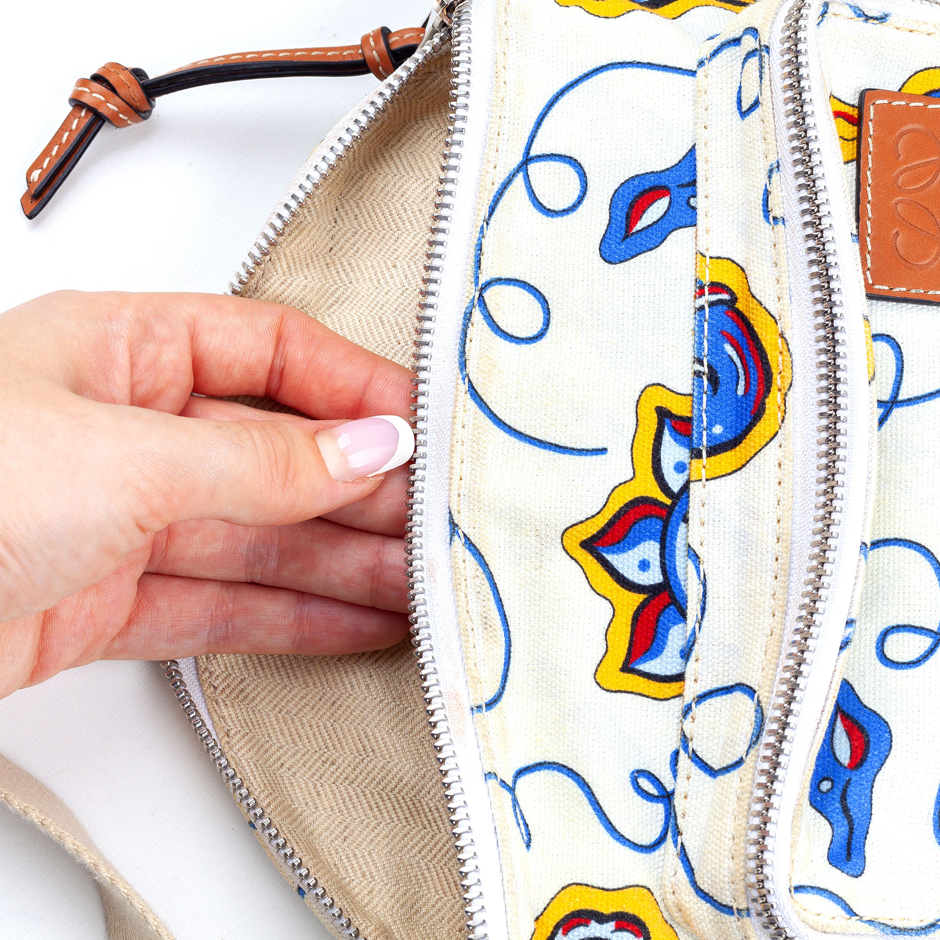 Loewe Loewe Paula’s Ibiza Canvas Belt Bag /Fanny Pack Size ONE SIZE - 9 Thumbnail