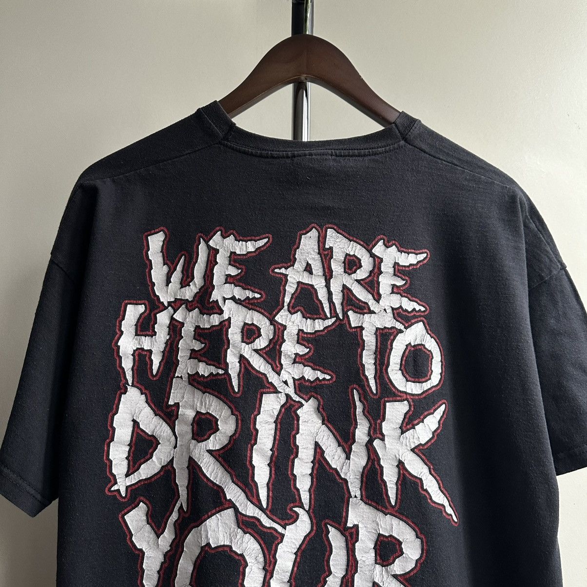 Band Tees × Vintage VINTAGE ALESTORM METAL BAND ROCK TEE Size US XXL / EU 58 / 5 - 7 Thumbnail