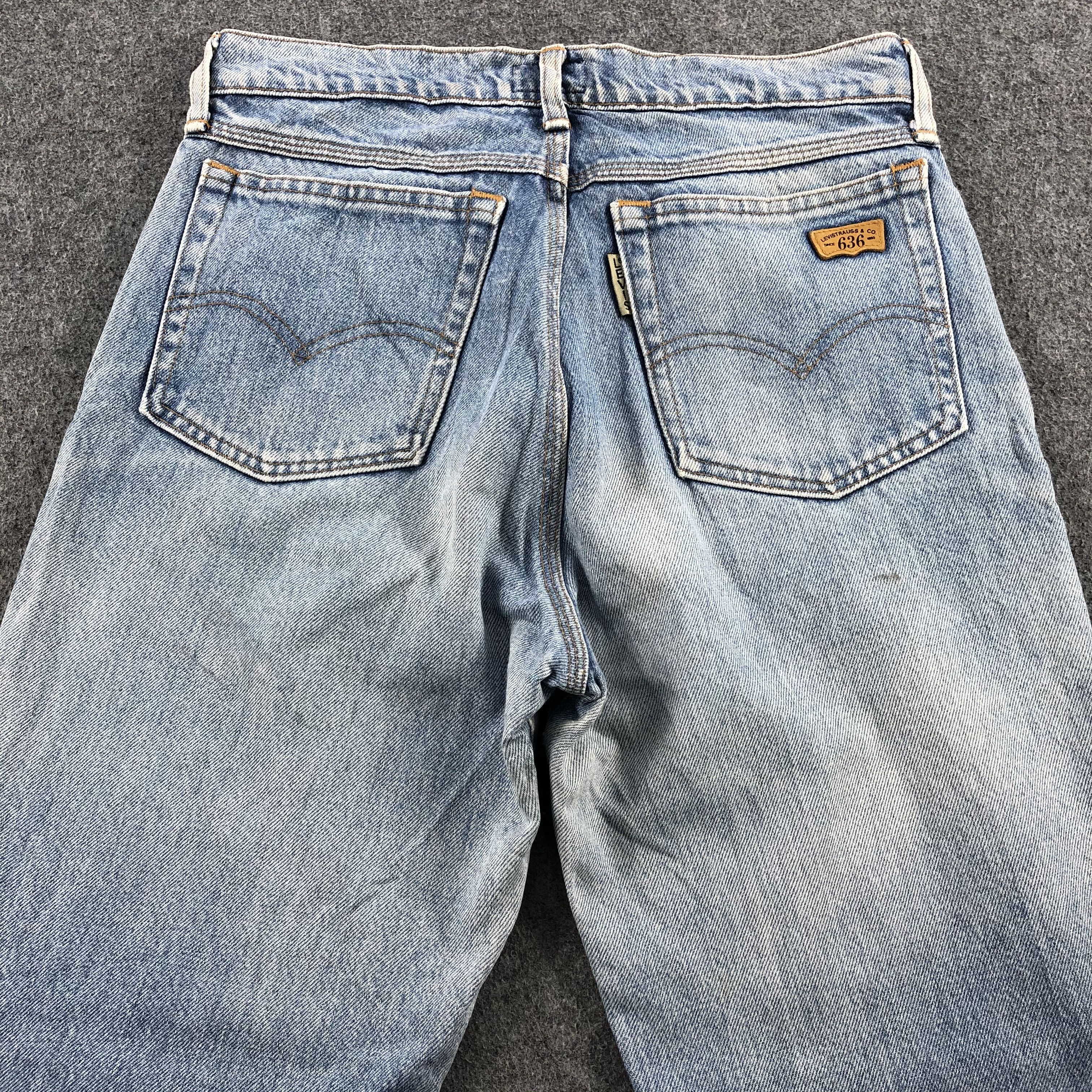 Levi's × Vintage Vintage 90s Light Wash Levis 636 Jeans-JM2075 Size US 30 / EU 46 - 4 Thumbnail