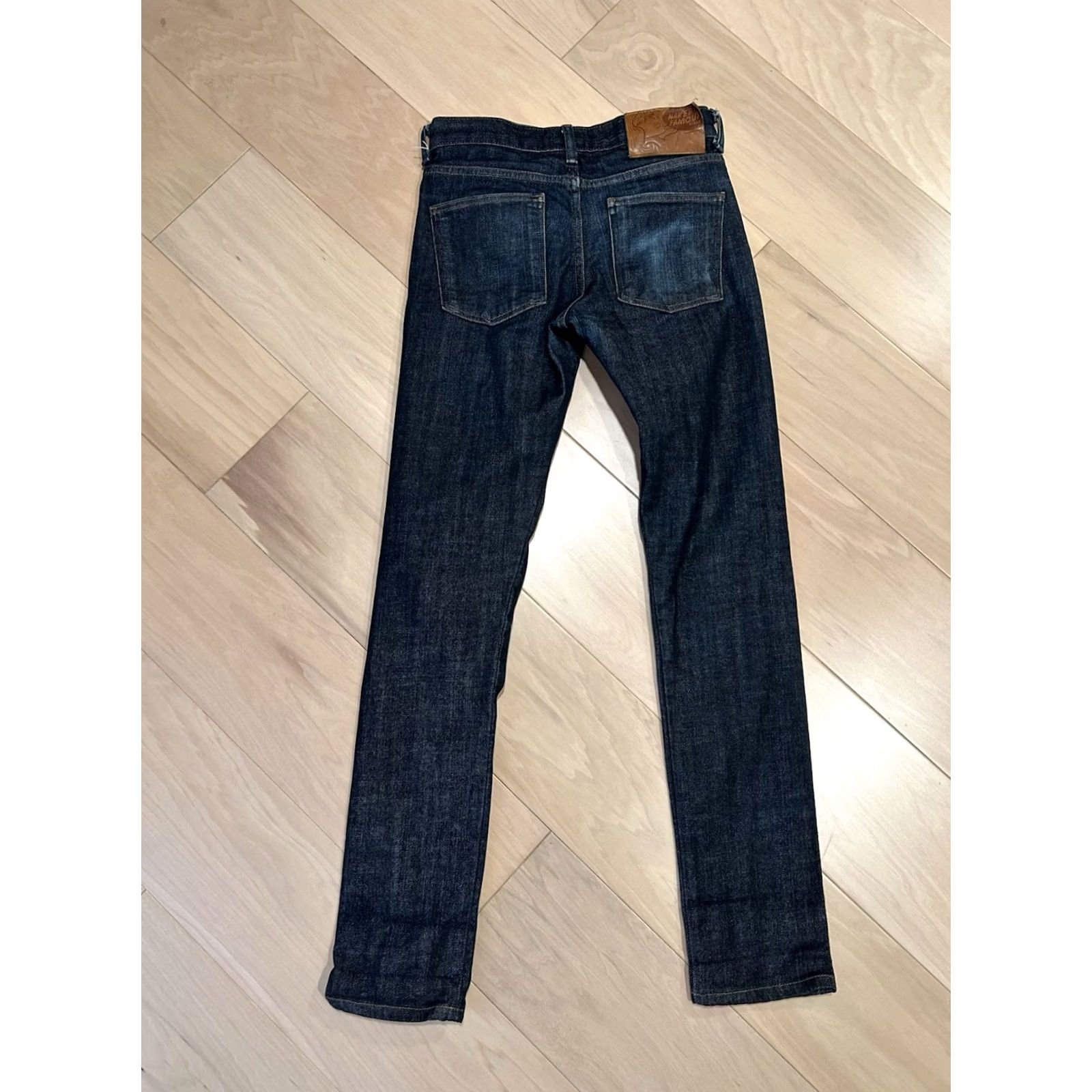 Vintage Naked & Famous Denim Super Skinny Guy Selvedge Blue Jeans Men’s 29x33 Size US 29 - 3 Thumbnail