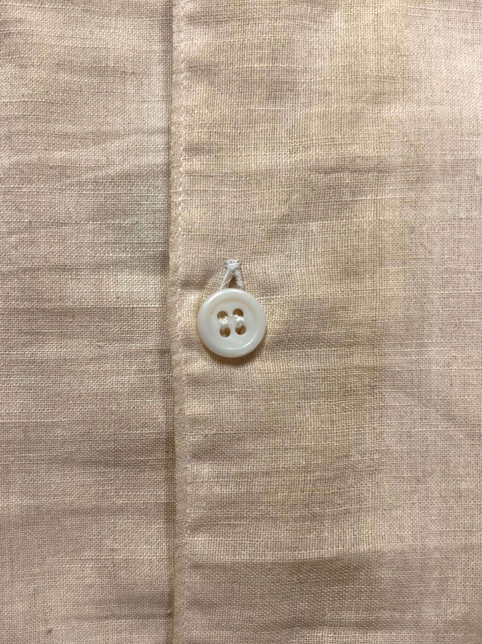 Yohji Yamamoto Yohji Yamamoto Y’s For Men Collarless Button Up Long Sleeve Size US M / EU 48-50 / 2 - 2 Thumbnail