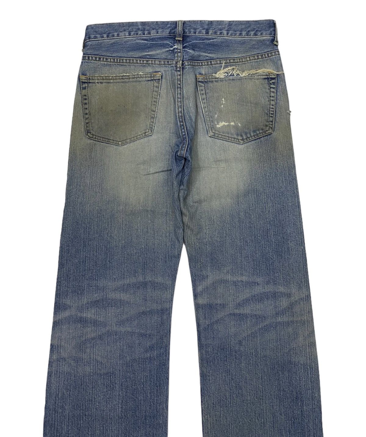 Takeo Kikuchi RARE🔥ARCHIVE TAKEO KIKUCHI DISTRESSED DENIM JEANS Size US 31 - 6 Thumbnail