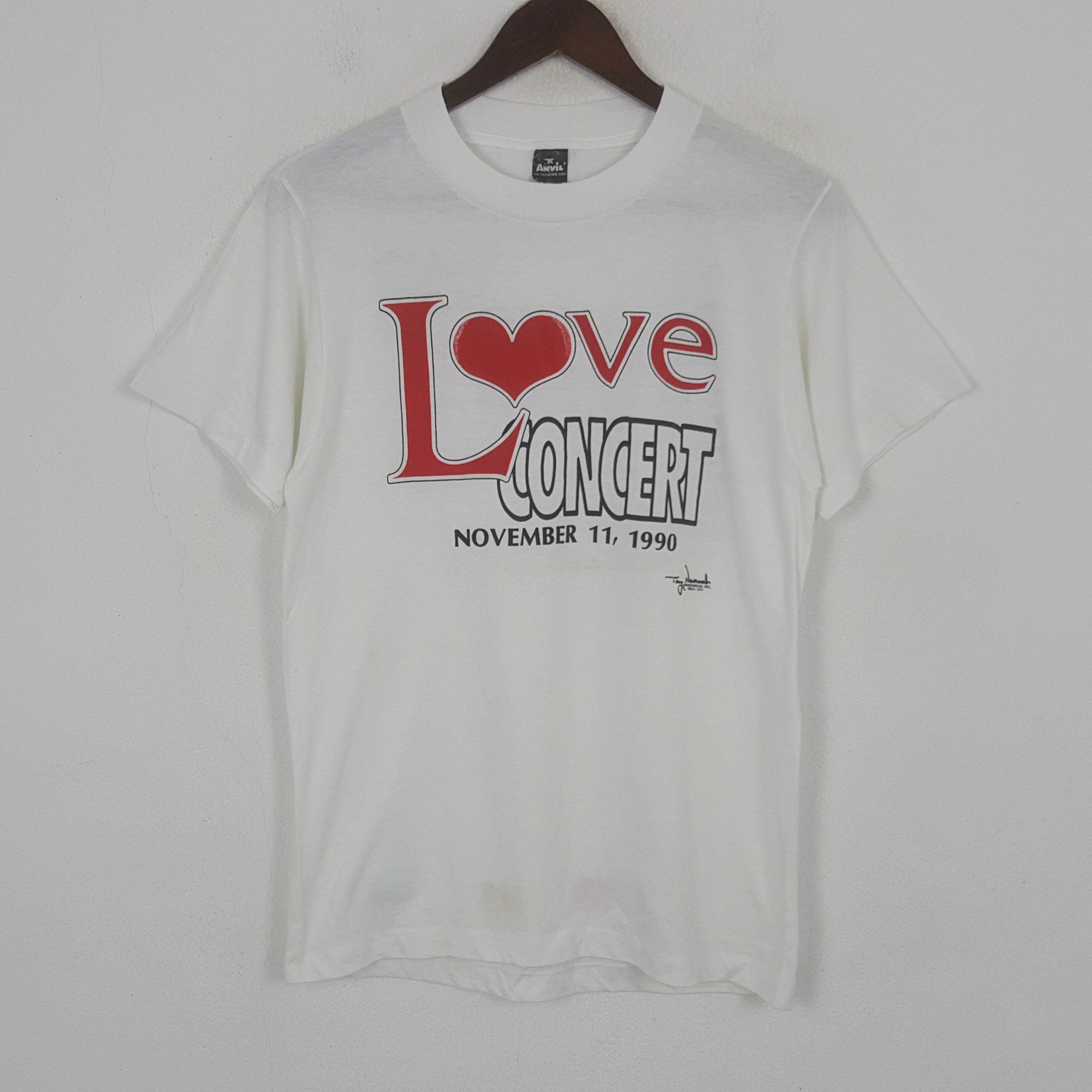 Band Tees Vintage Love Concert 1990 Tour Tshirt Size US S / EU 44-46 / 1 - 1 Thumbnail