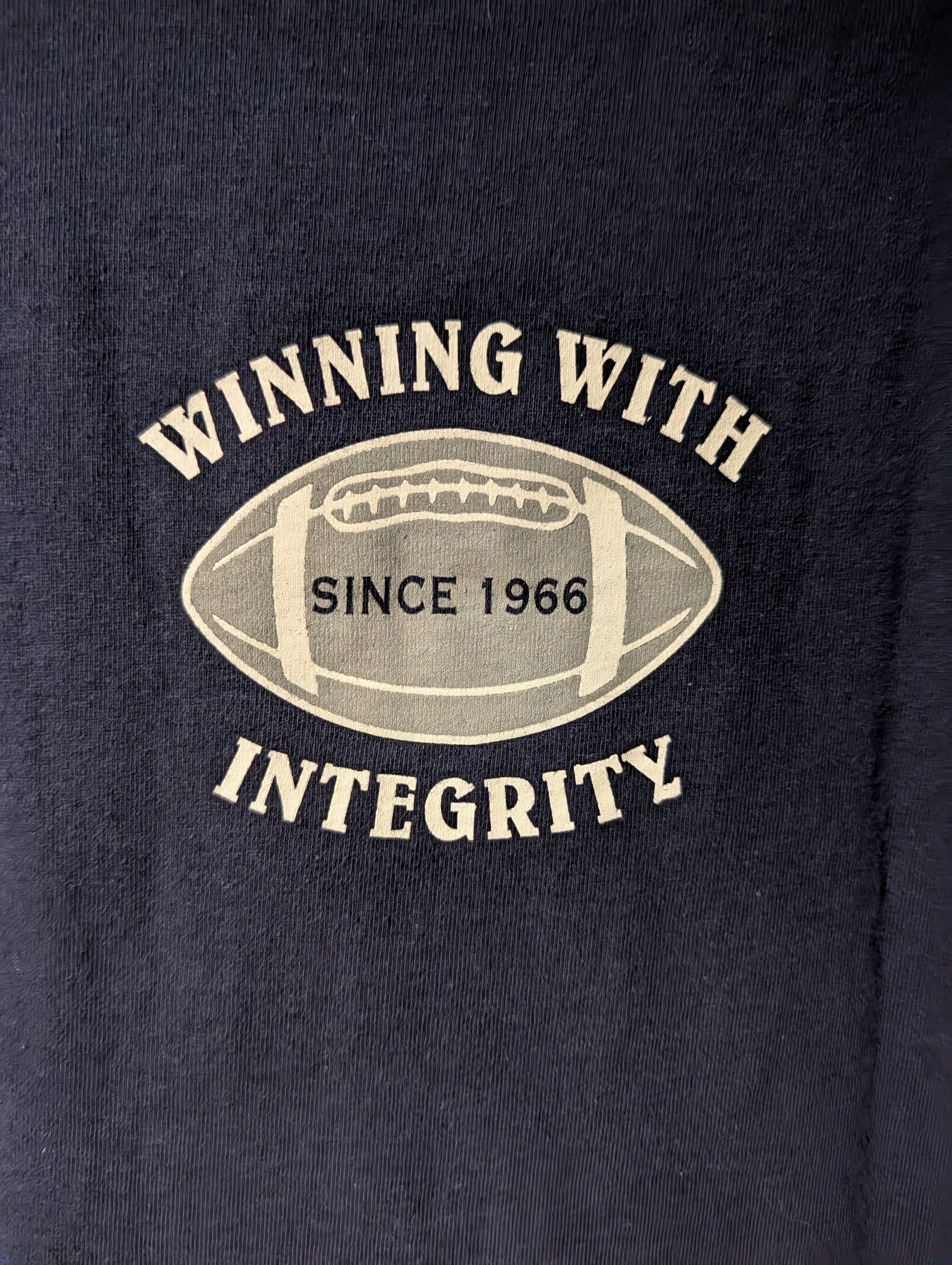 NCAA Vintage Y2K State College Penn State Football Blue T-Shirt Size US XL / EU 56 / 4 - 5 Thumbnail