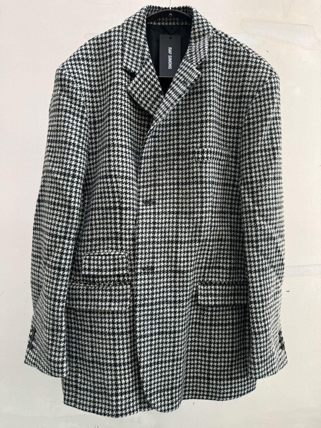 Raf simons big fit blazer deals