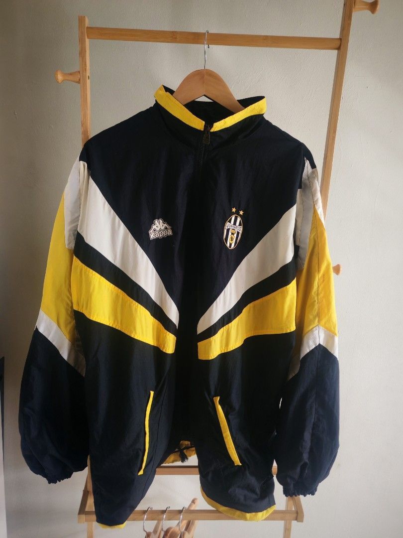 Kappa Vintage 90s Kappa Juventus Windbreaker Jacket Size US XL / EU 56 / 4 - 1 Thumbnail