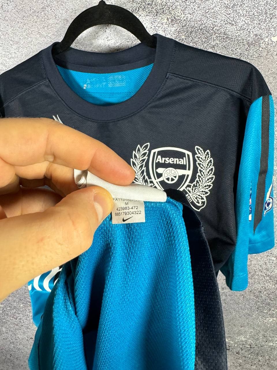 Nike × Vintage Vintage Arsenal 2011/12 Nike Soccer Jersey Blokcore Medium Size US M / EU 48-50 / 2 - 13 Thumbnail