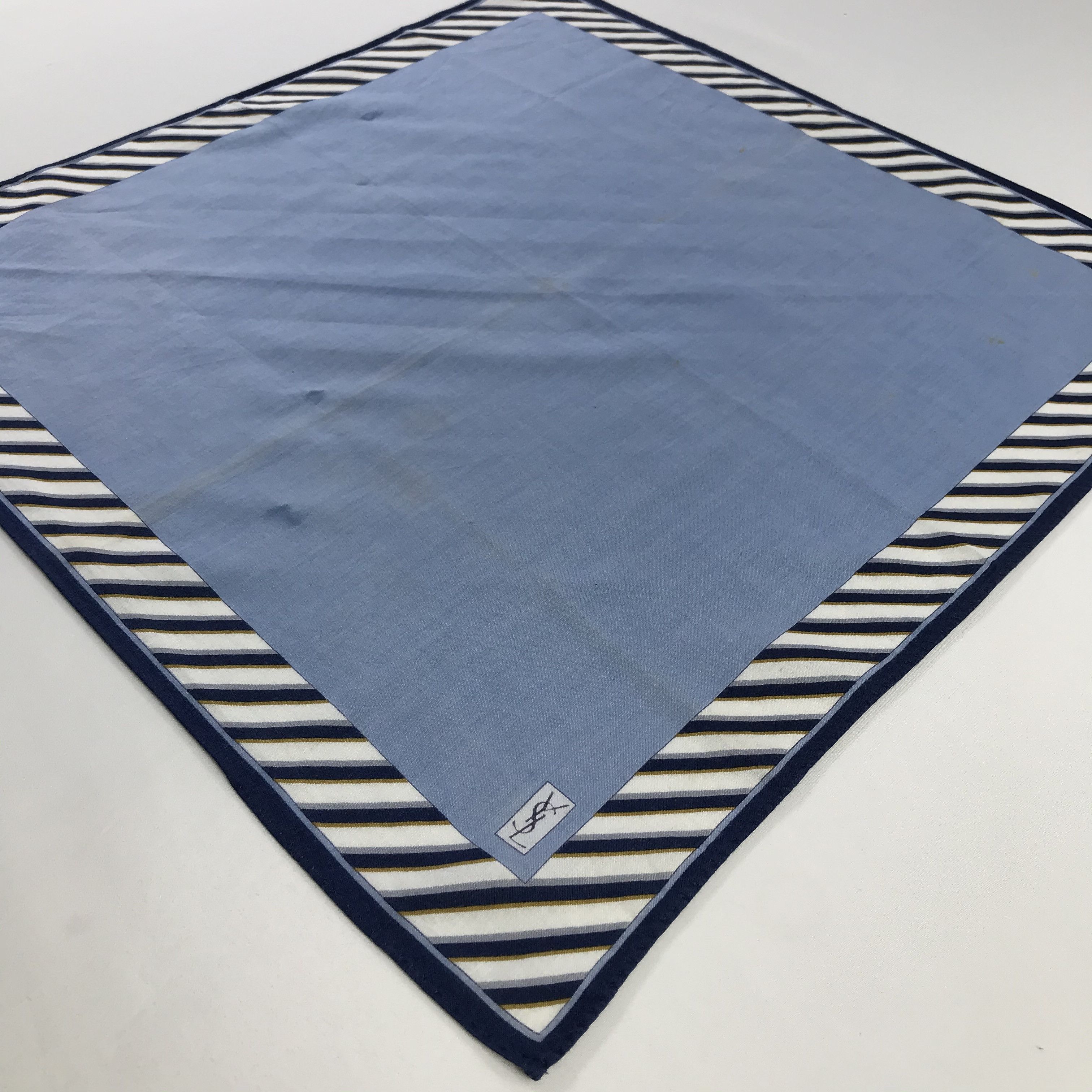 Vintage × Yves Saint Laurent Yves Saint Laurent Bandana / Handkerchief /Neckerchief -S937 Size ONE SIZE - 2 Thumbnail