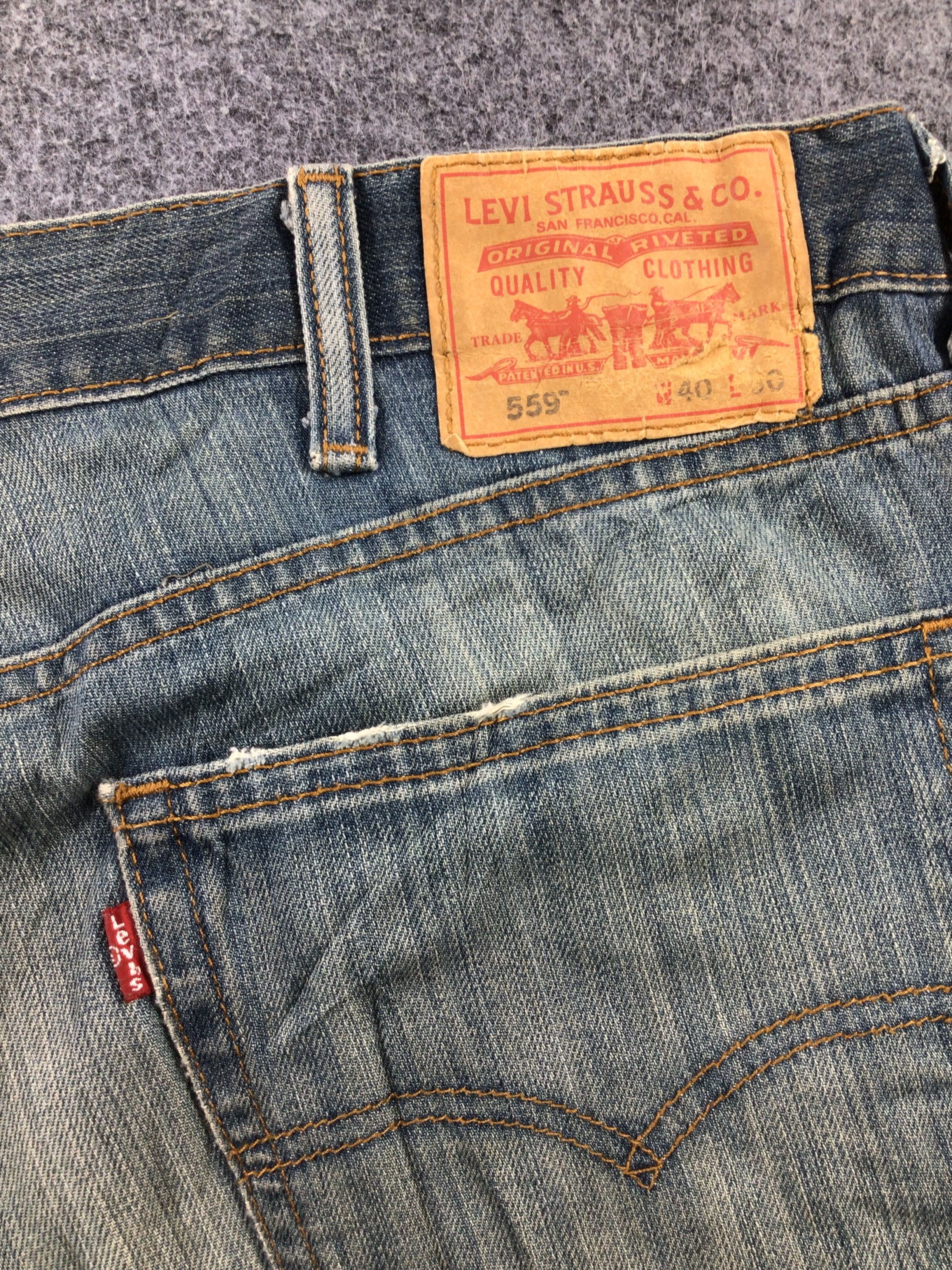 Levi's Vintage Levis Jeans Lot 559-J853 Size US 42 / EU 58 - 5 Thumbnail