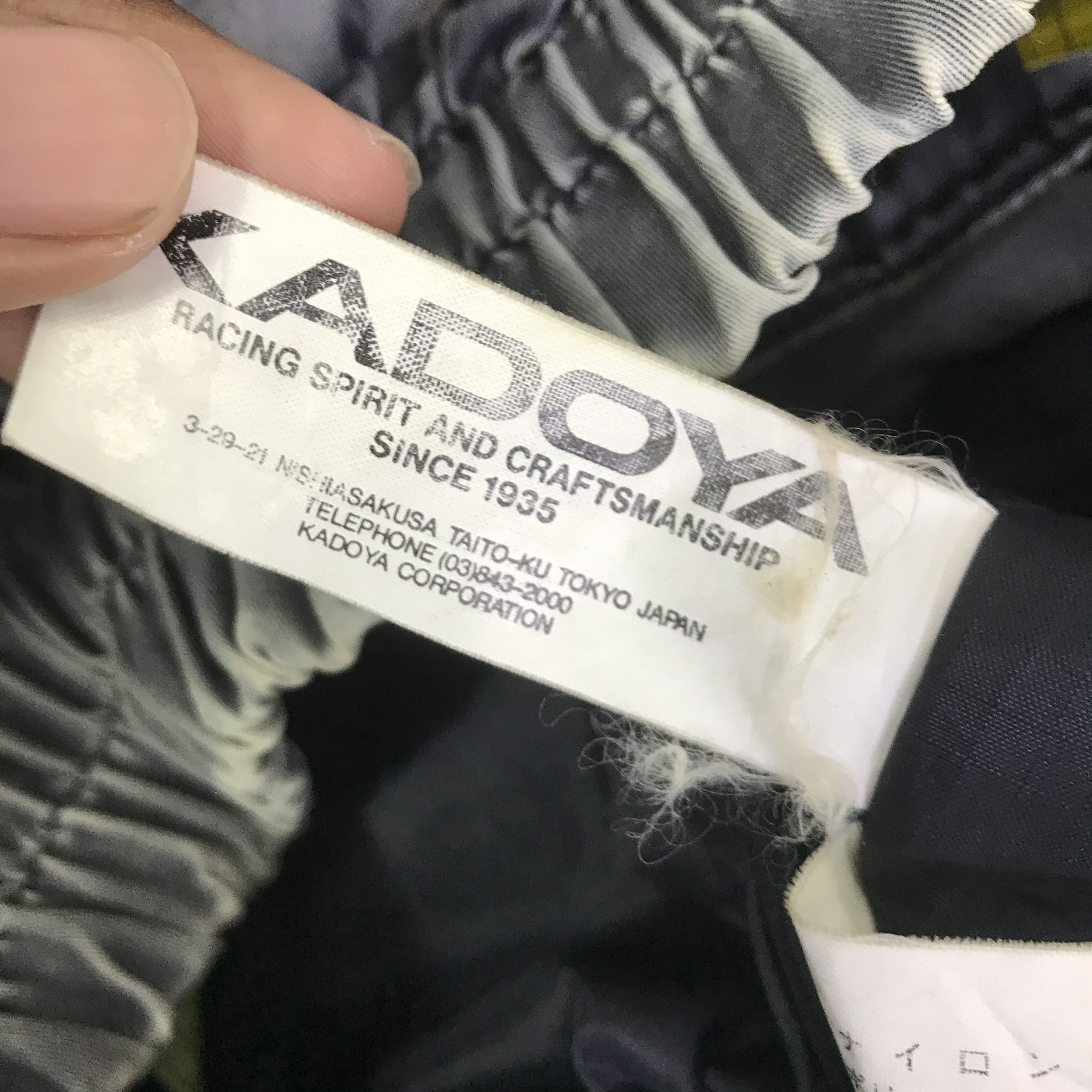 Kadoya KADOYA JAPAN NEW CONCEPTER BOMBER JACKET K83B10 Size US L / EU 52-54 / 3 - 13 Thumbnail