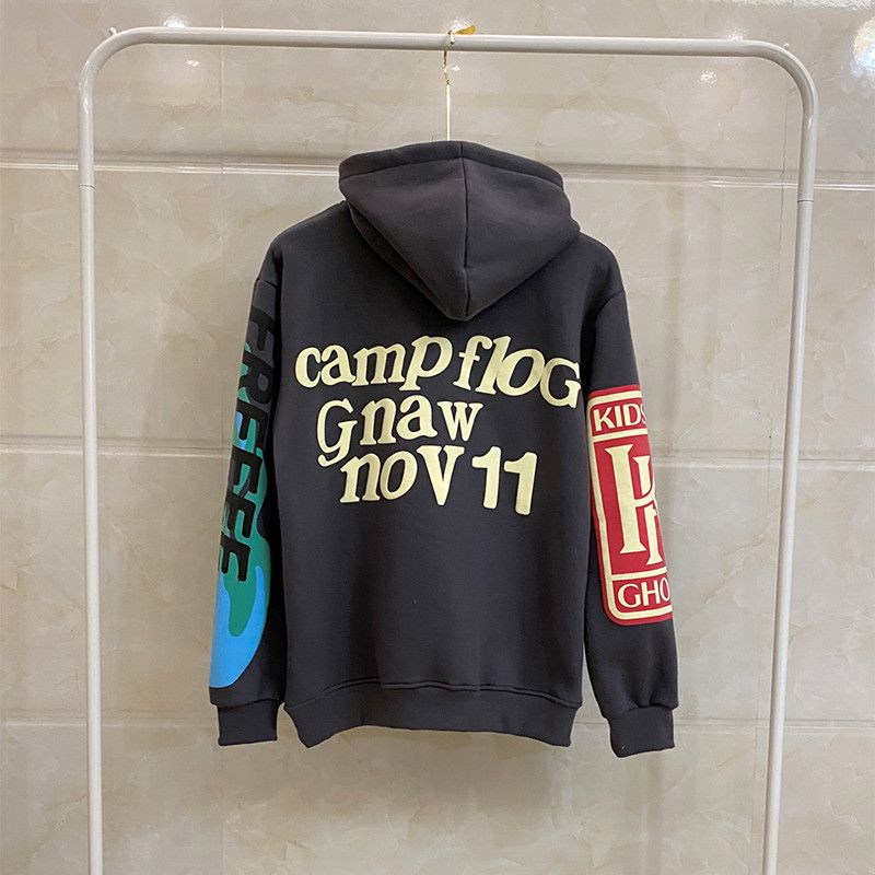 Japanese Brand Graffiti Letter Foam Fleece Sweatshirt Size US XXL / EU 58 / 5 - 2 Thumbnail