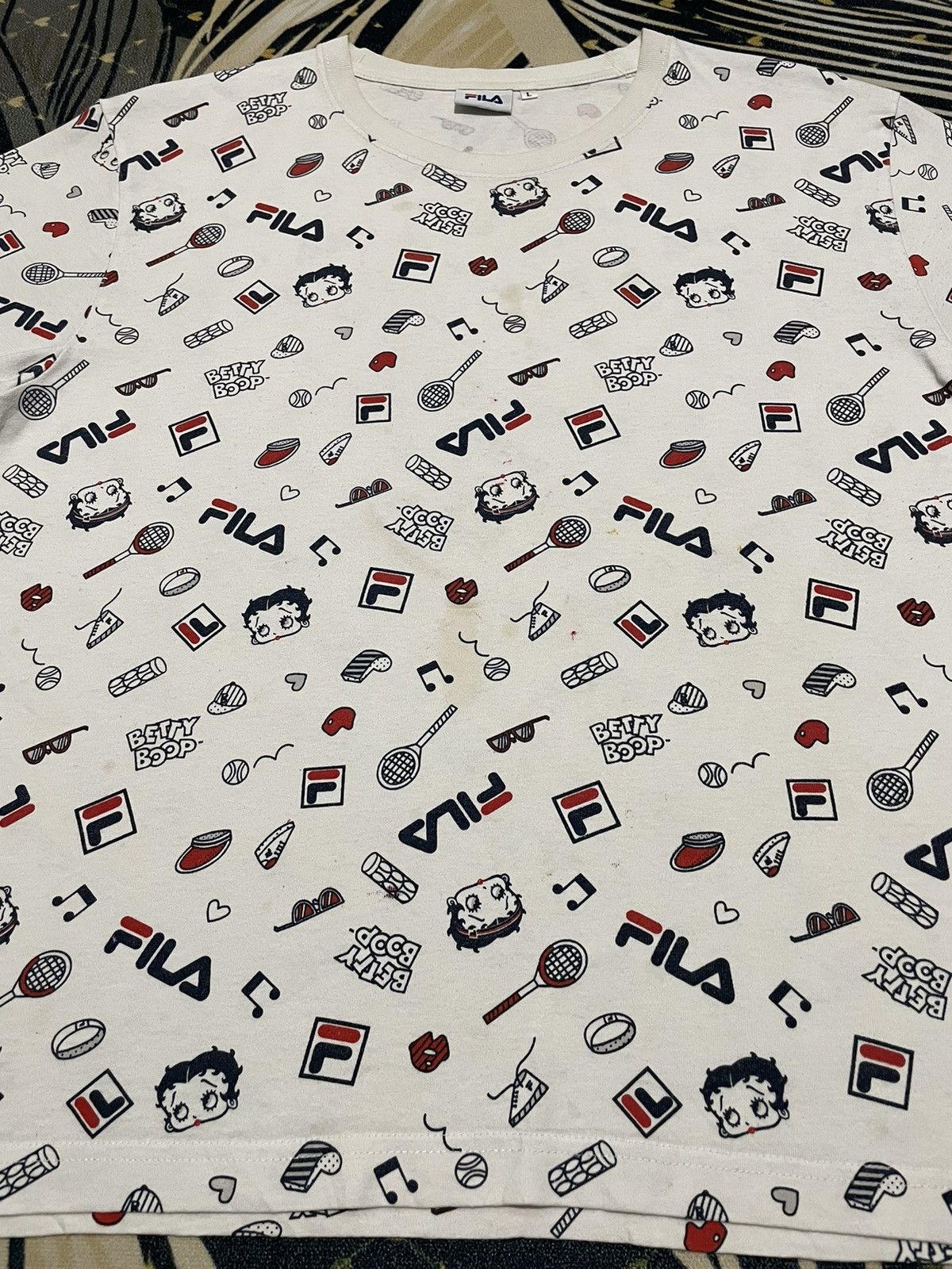 Cartoon Network × Fila × Vintage Vintage Fila x Betty Boop Monogram Size US L / EU 52-54 / 3 - 2 Thumbnail
