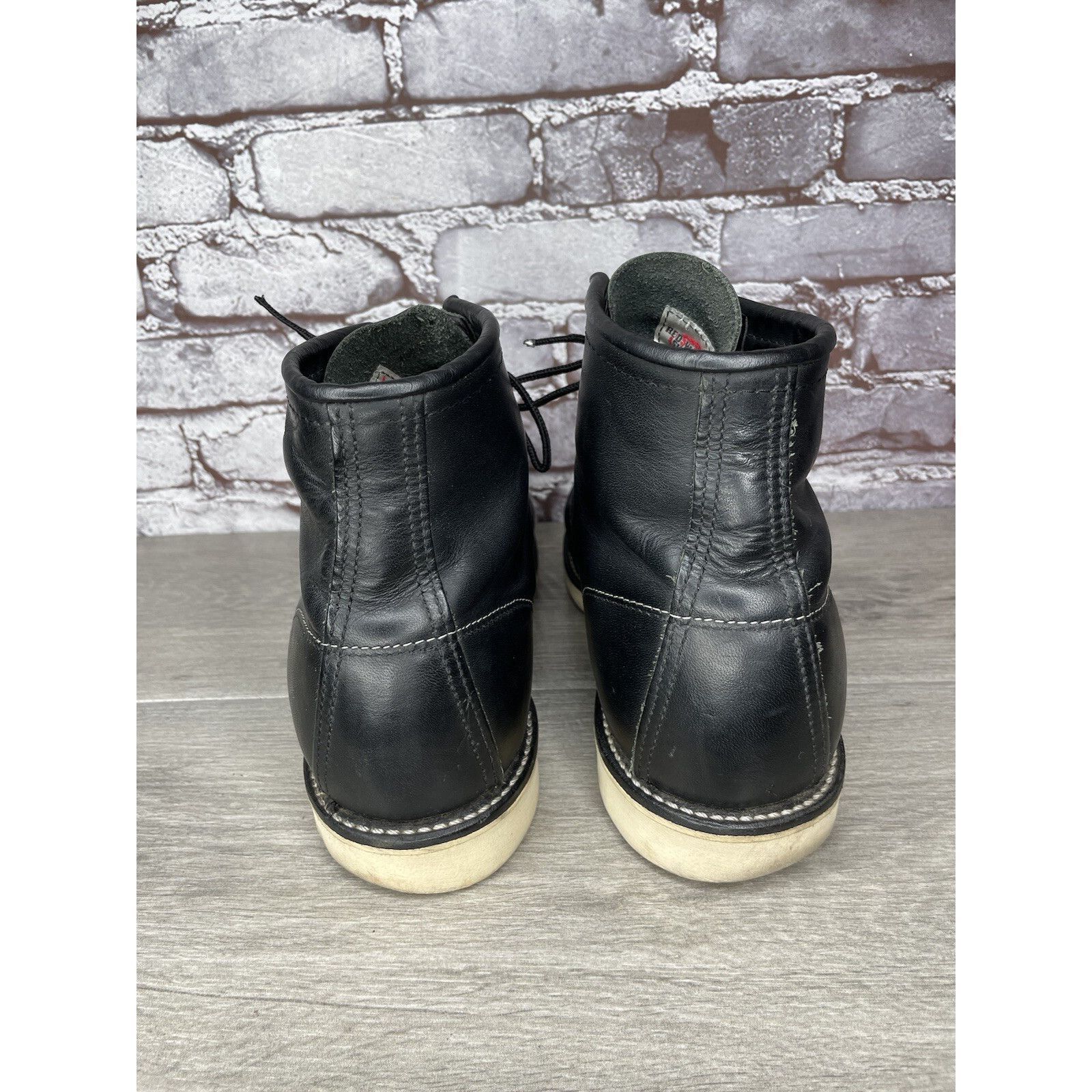 Red Wing Red Wing Boots 9075 Harley Ninja Genuine Black Leather Lace Size US 11 / EU 44 - 6 Thumbnail
