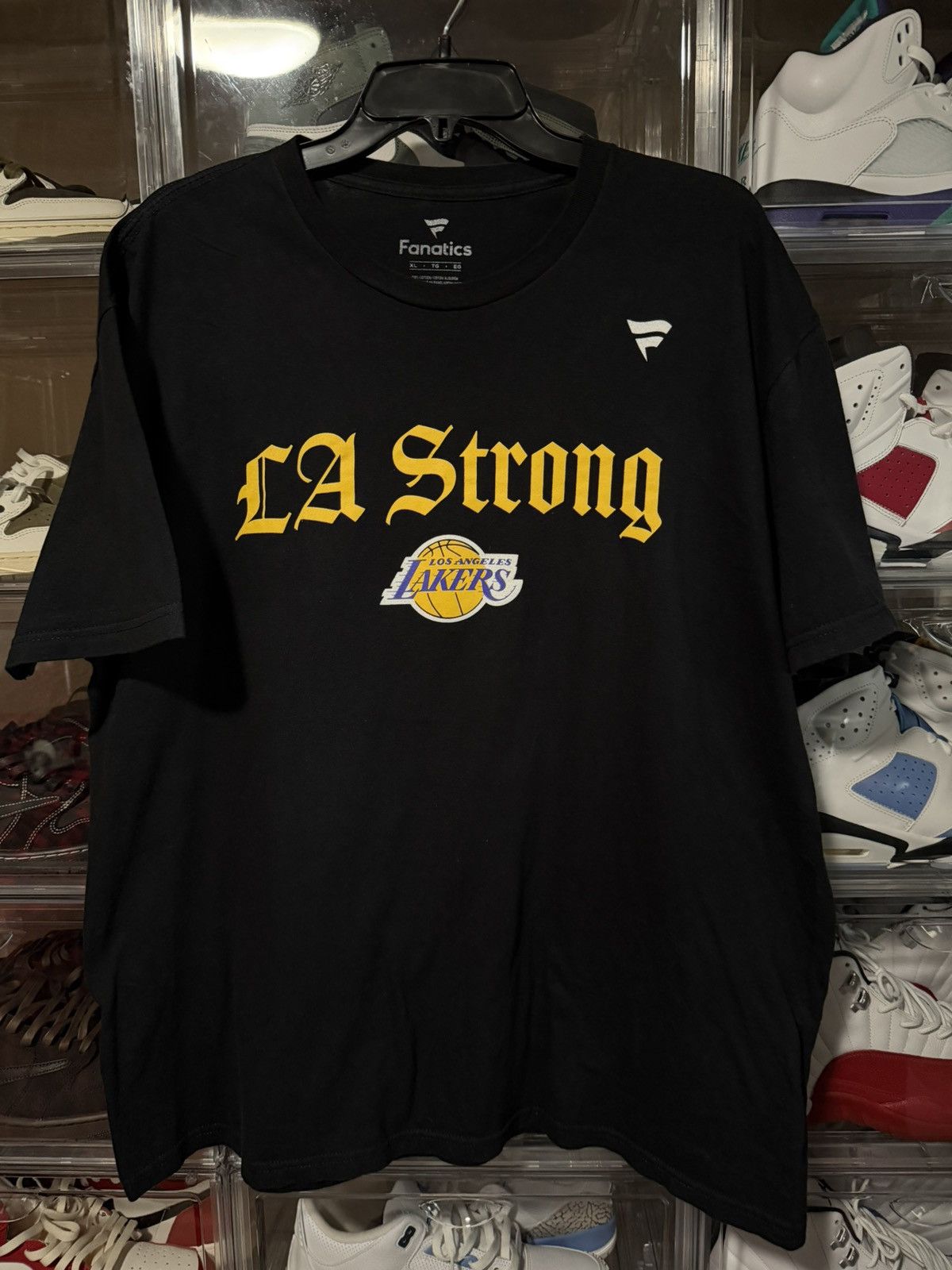 NBA nba Los Angeles lakers basketball men t shirt sz Extra Large Size US XL / EU 56 / 4 - 1 Thumbnail