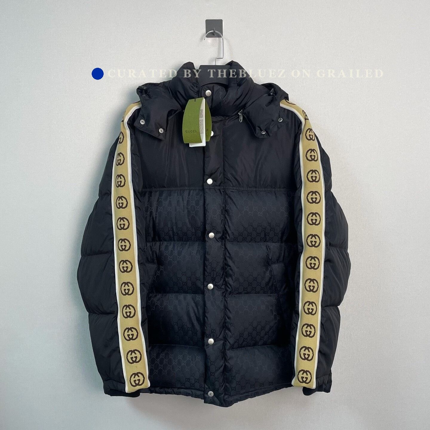 Gucci × Tom Ford Gucci Fall 1998 Tom Ford Fur Hood Military Winter