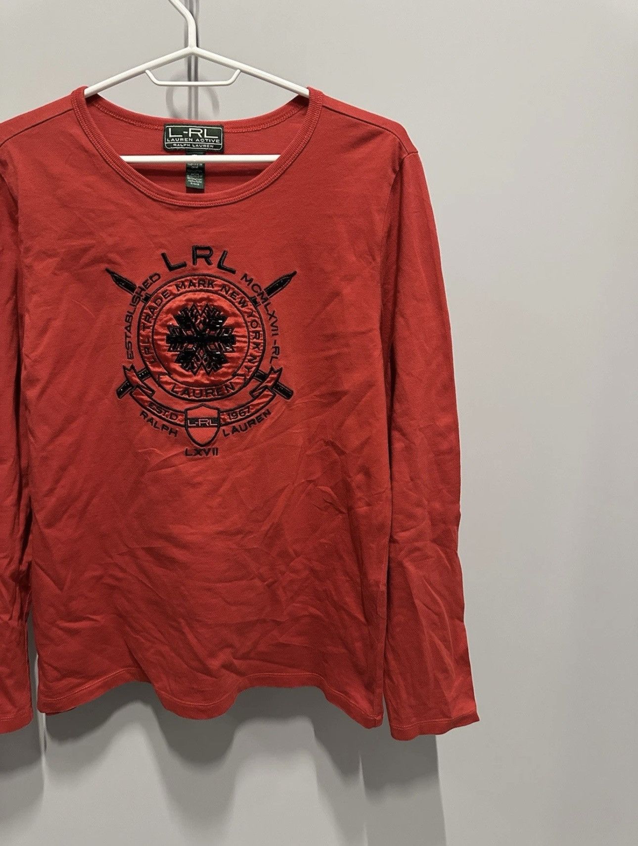 Hysteric Glamour Ralph Lauren Vintage Longsleeve Chief Keef Japanese Warrior Size L / US 10 / IT 46 - 3 Thumbnail