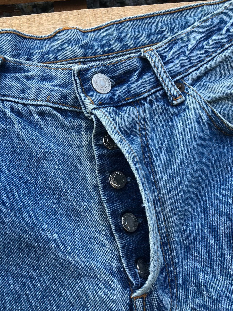 Levi's Vintage Levi's 501 Denim Jeans Size US 31 - 7 Thumbnail