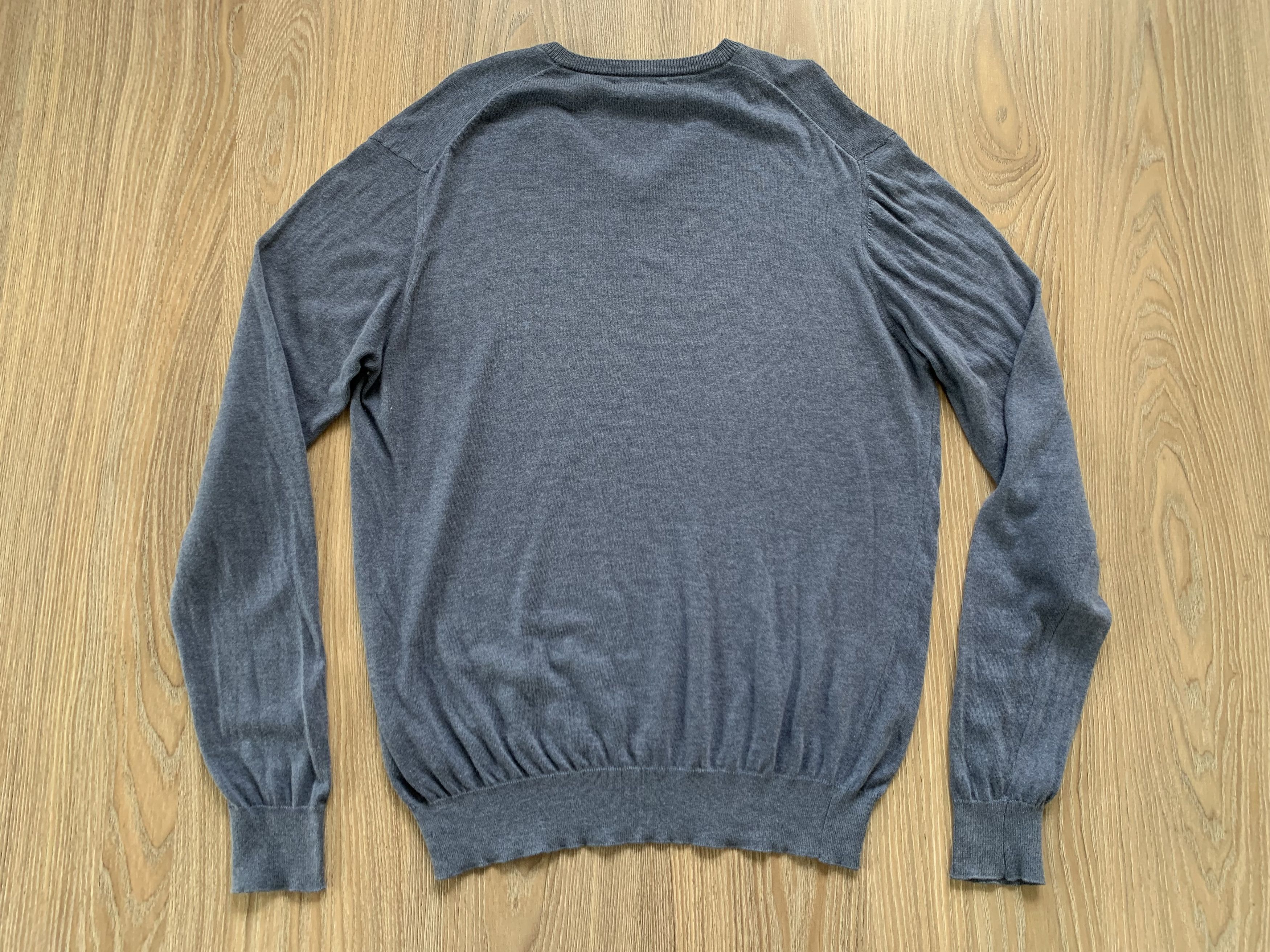 Hackett Hackett London Mens Cotton Cashmere V Neck Jumper Sweater Size US XL / EU 56 / 4 - 3 Thumbnail