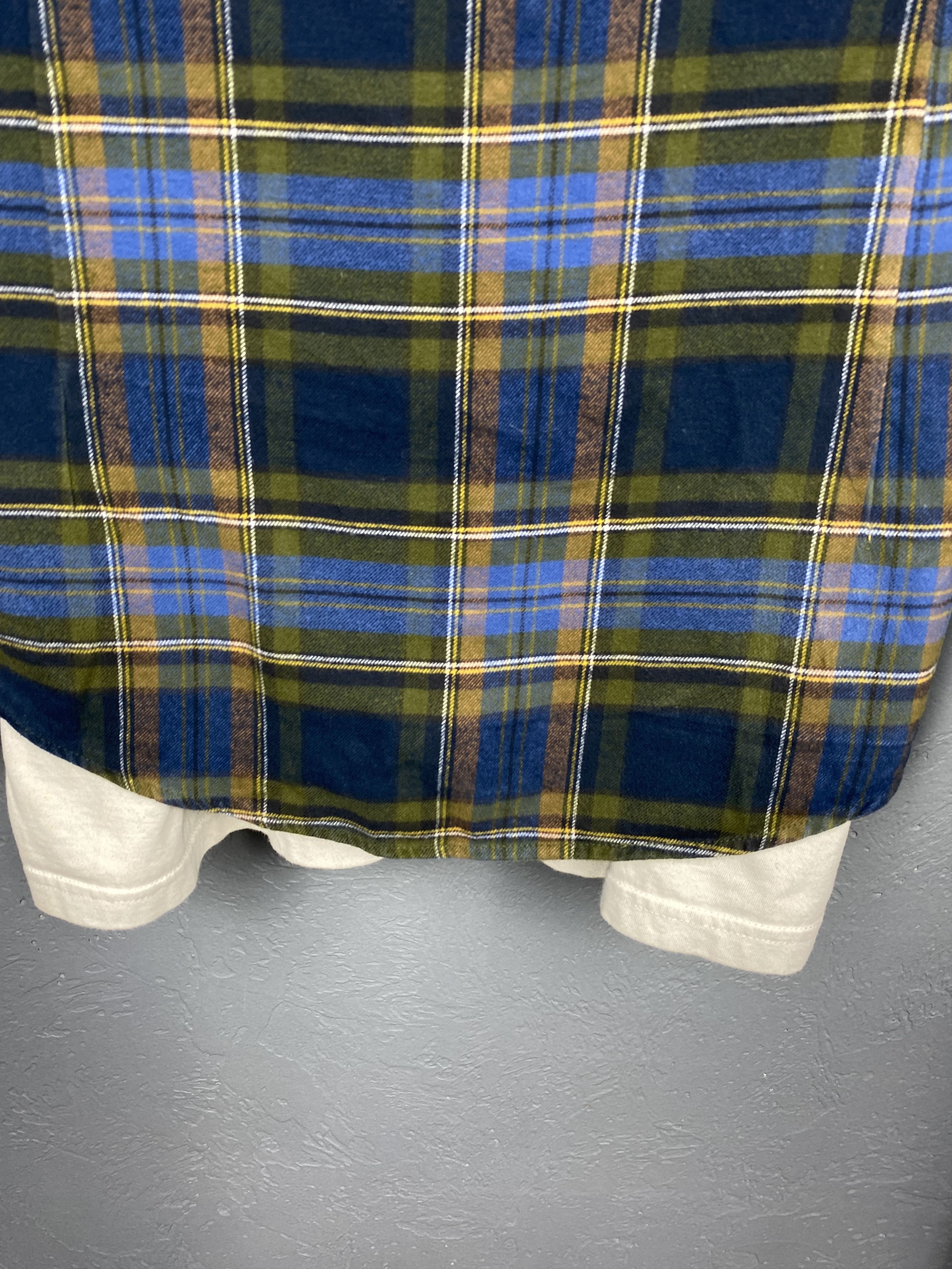 Barbour Barbour Vintage Flannel Plaid Shirt Y2K Size US M / EU 48-50 / 2 - 8 Thumbnail