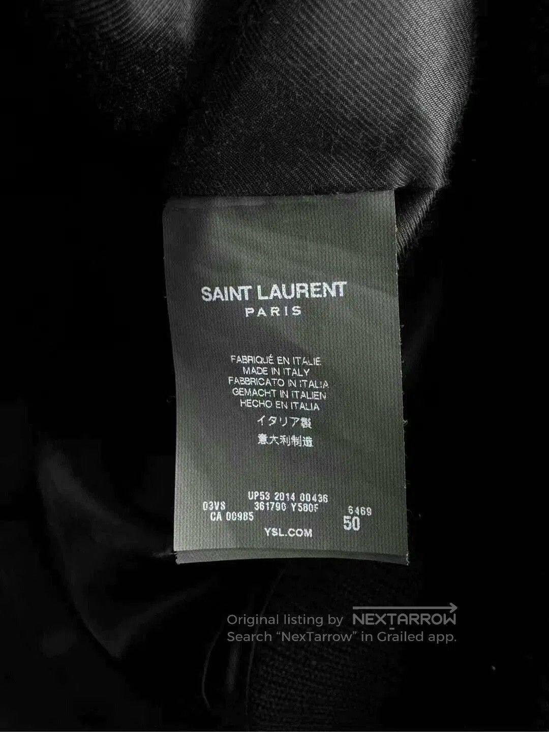 Saint Laurent Paris red leopard print baseball jacket by saint laurent. Size US L / EU 52-54 / 3 - 4 Thumbnail